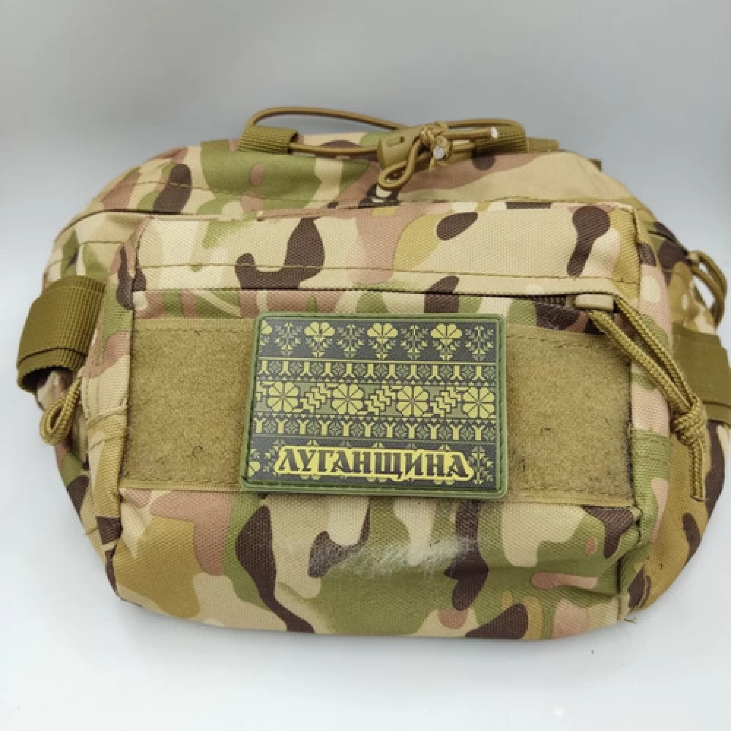 Шеврон Вышивка Луганщина олива