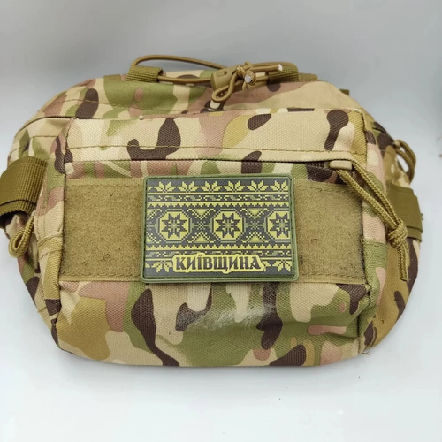 Шеврон Вышивка Киевщина олива