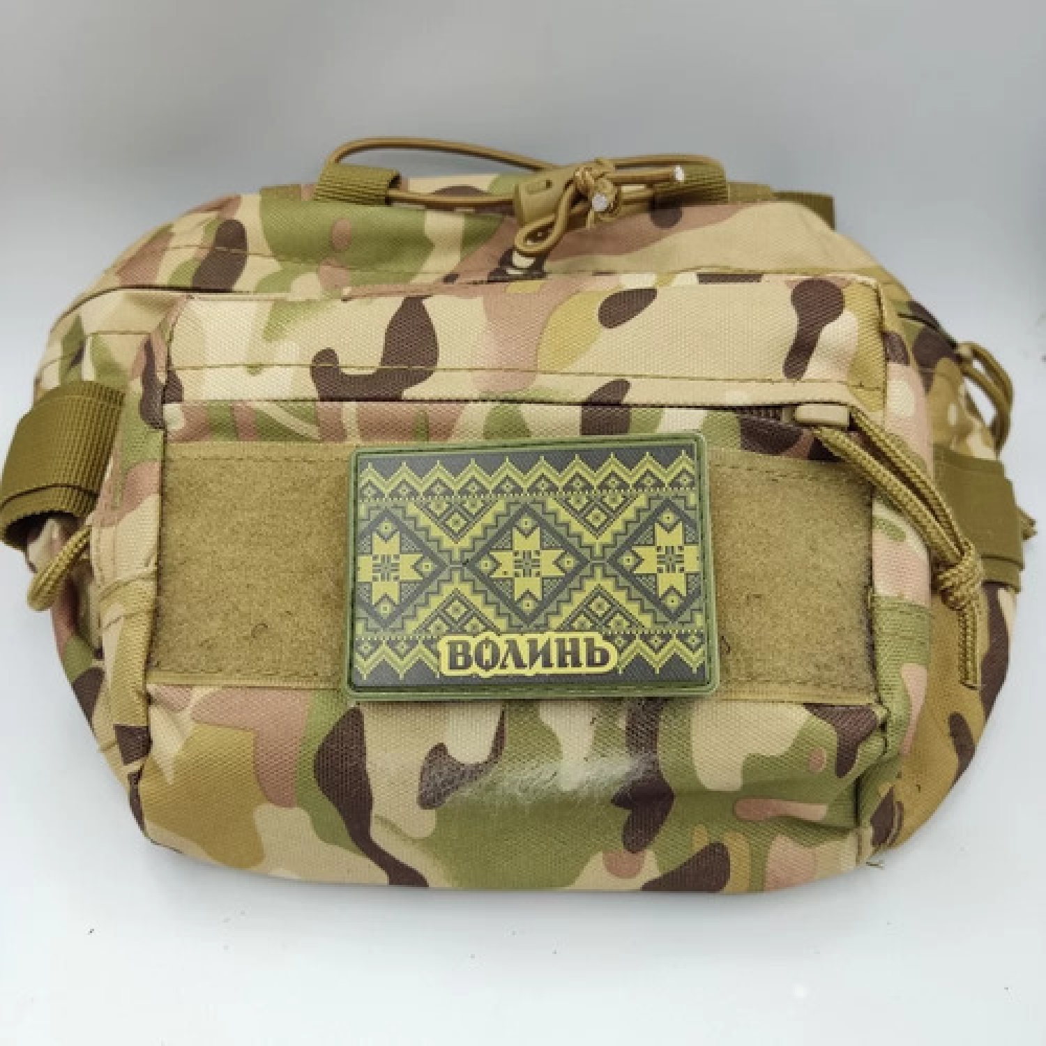 Шеврон Вышивка Волынь олива