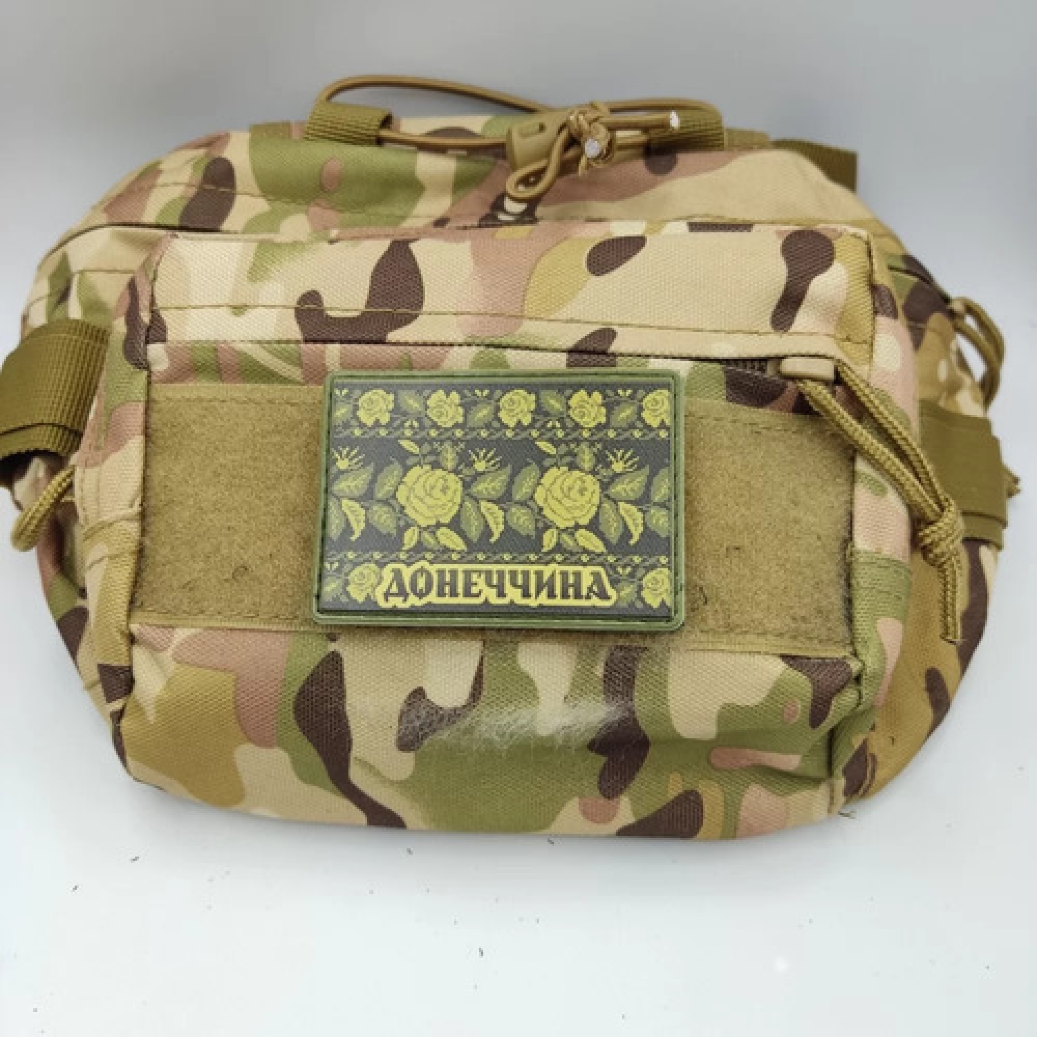 Шеврон Вышивка Донетчина олива