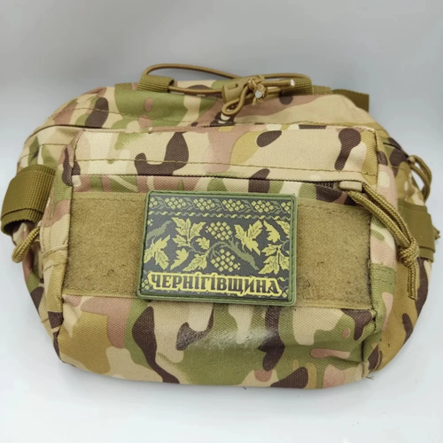 Шеврон Вишивка Чернігівщина олива