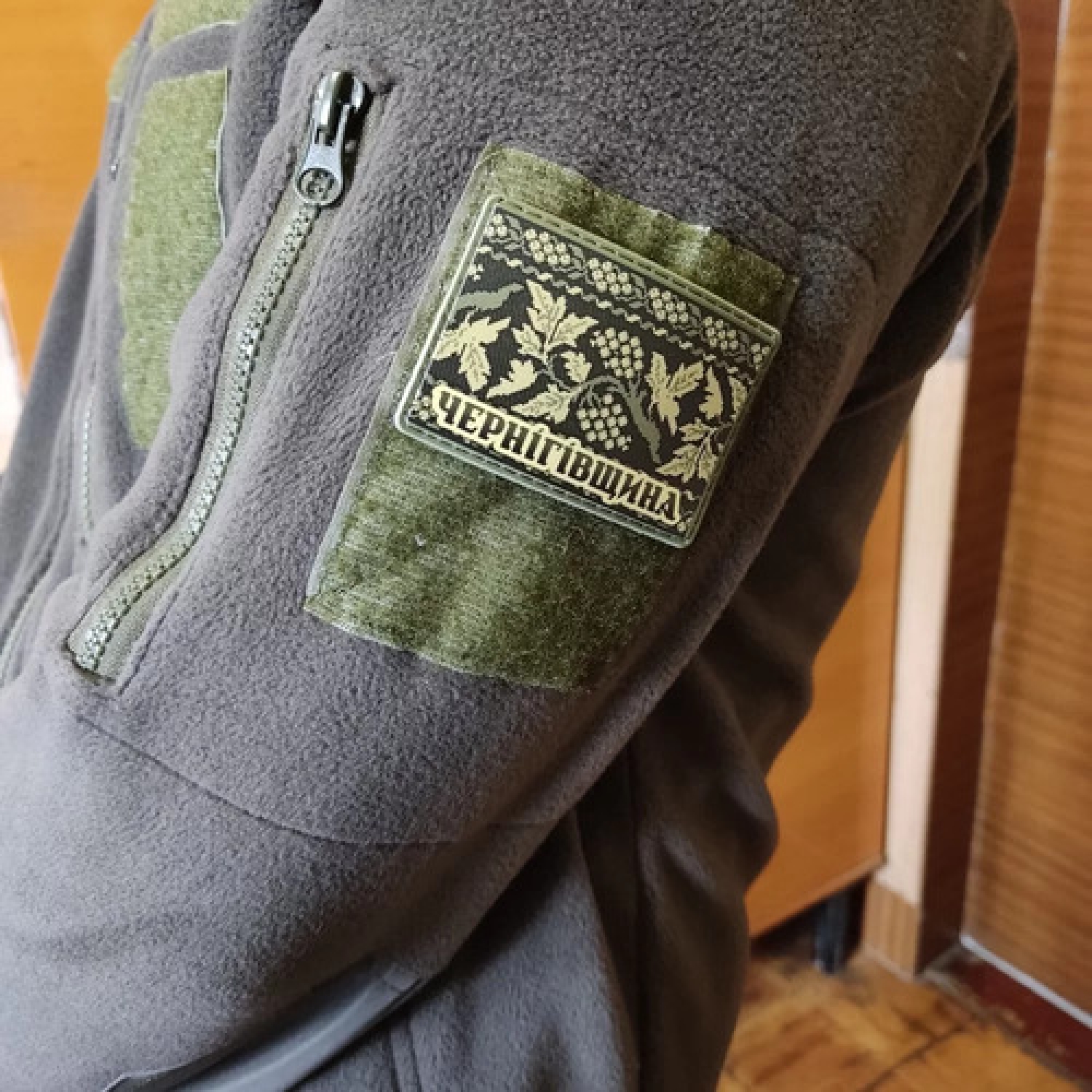 Шеврон Вышивка Черниговщина олива