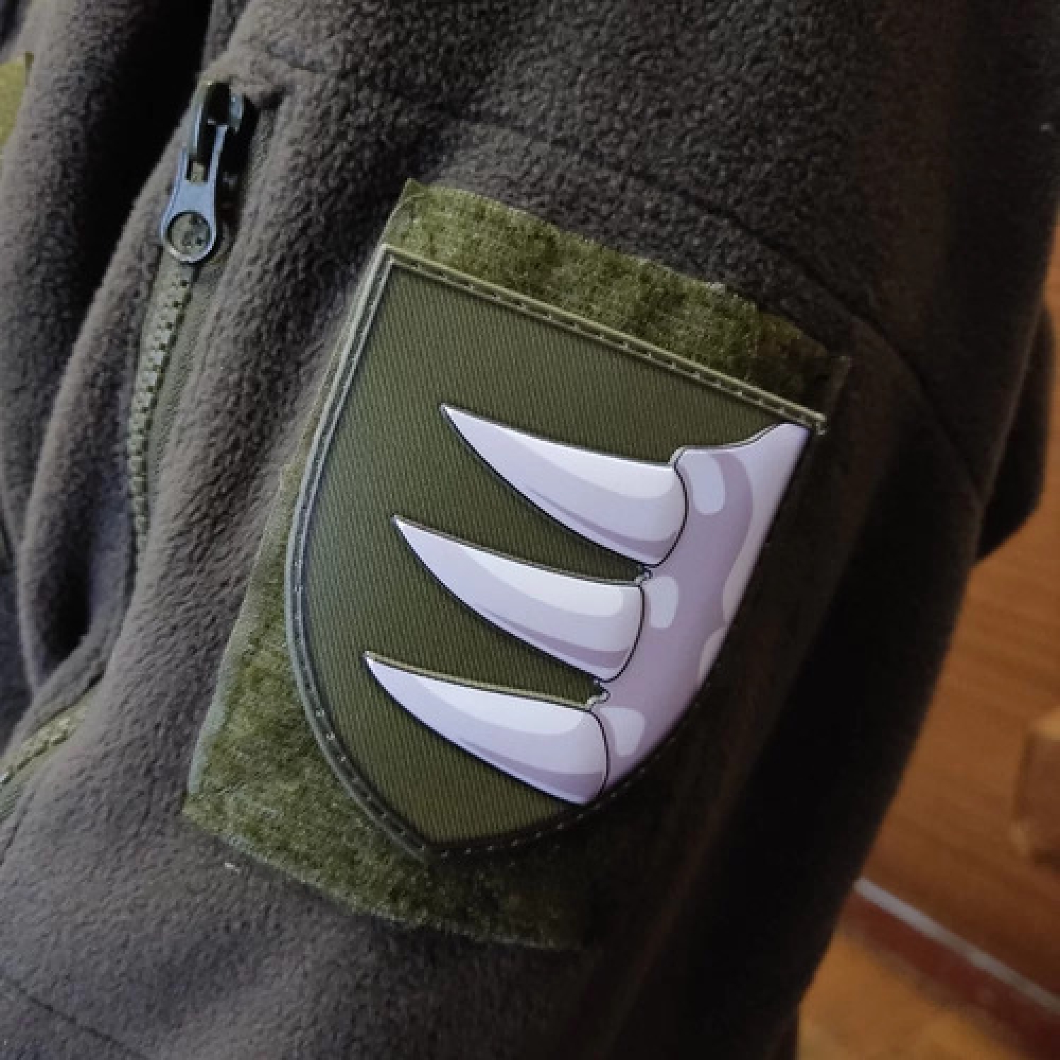 Шеврон ЗСУ 156 ОМБр олива