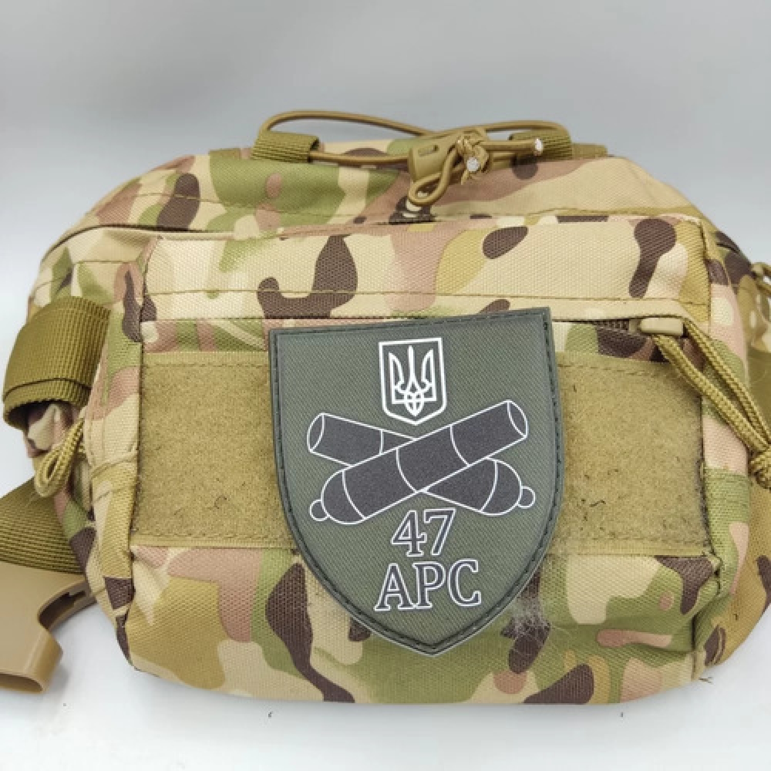 Шеврон ЗСУ 47 АРС олива