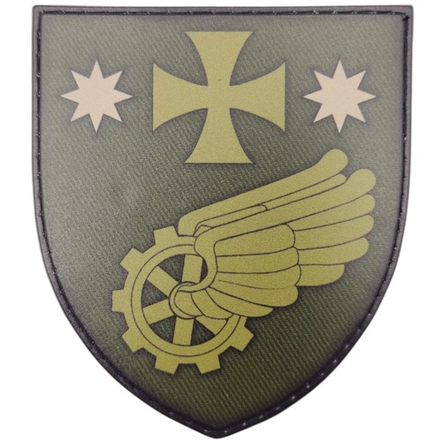 Шеврон ВСУ 36 отдельная путевосстановительная конотопская бригада олива