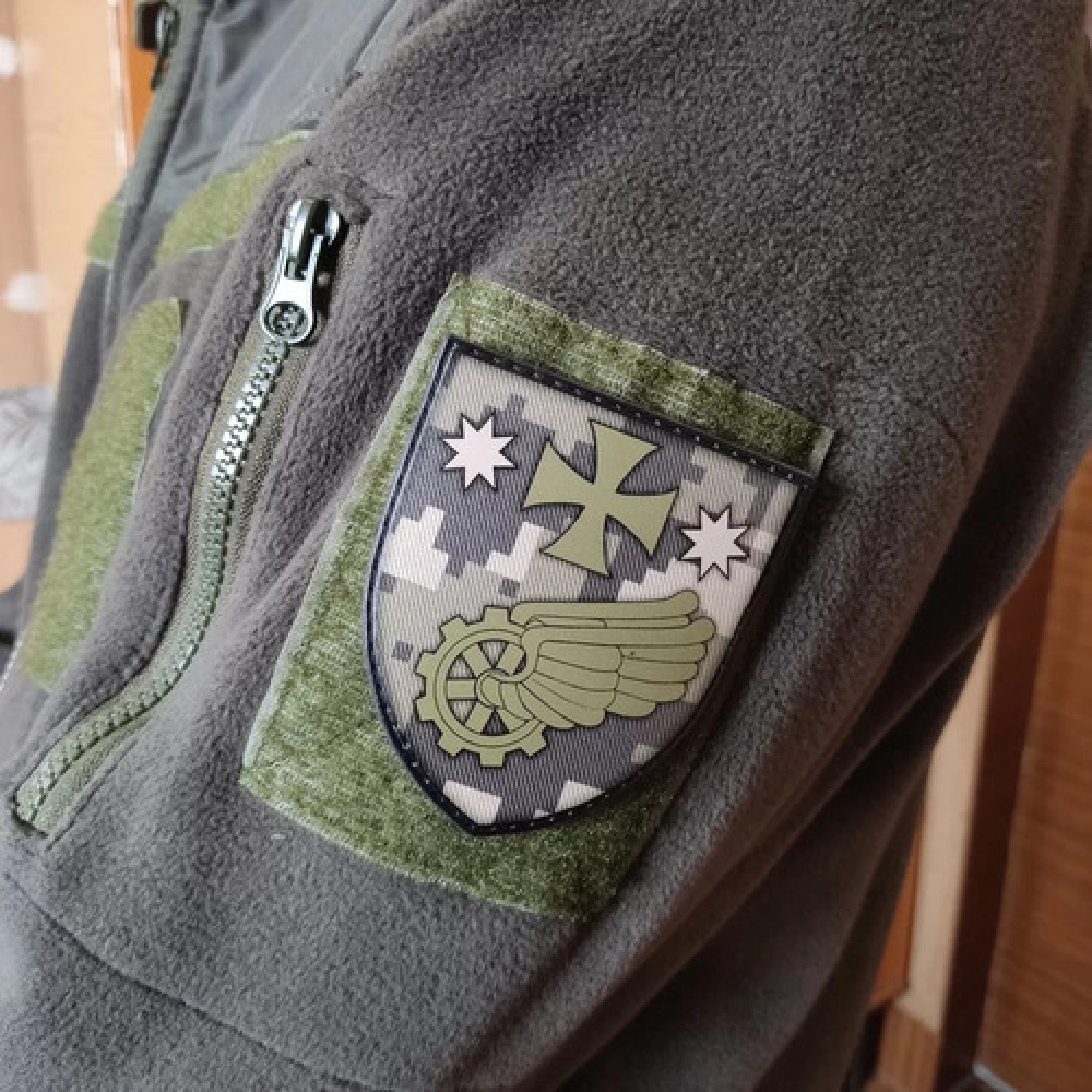 Шеврон ВСУ 36 отдельная путевосстановительная конотопская бригада пиксель