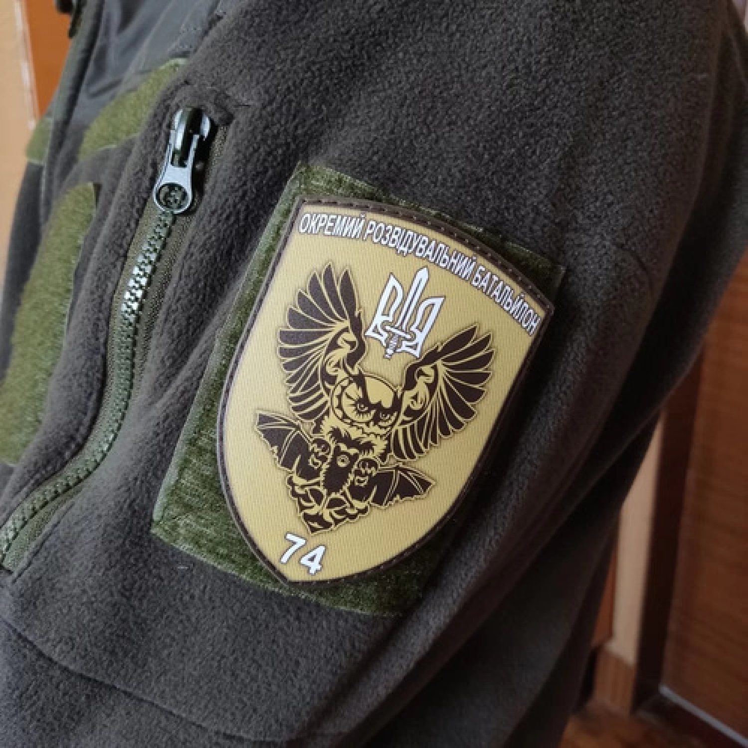 Шеврон ЗСУ 74 ОРБ