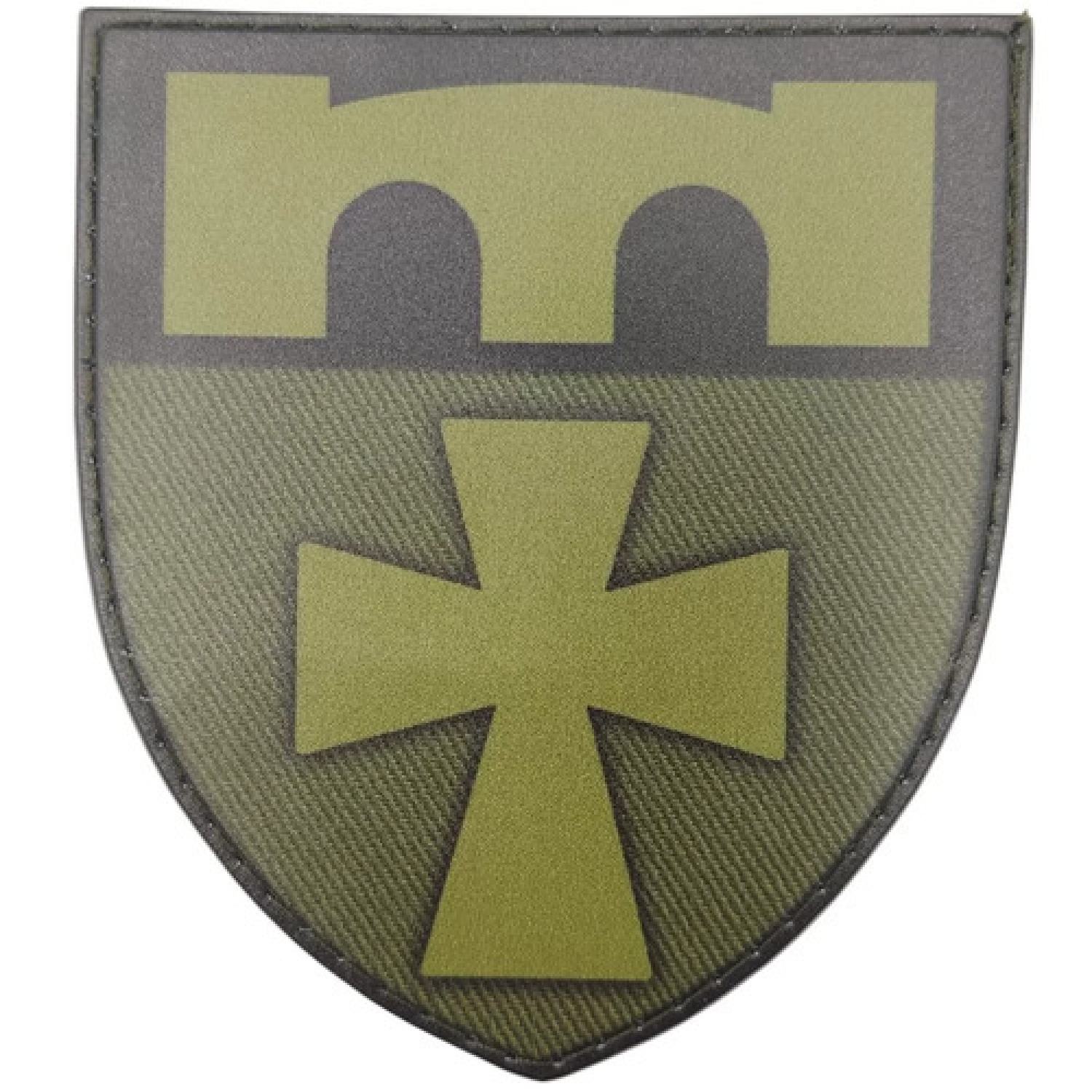 Шеврон ВСУ 12 вспомогательный полк олива