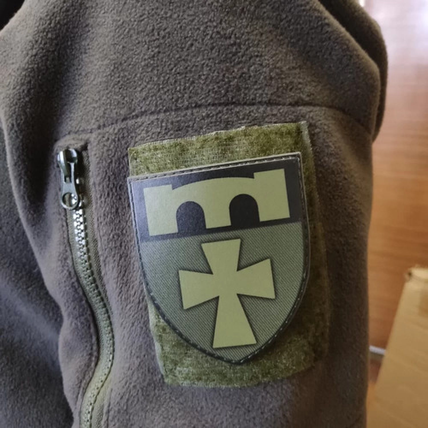 Шеврон ВСУ 12 вспомогательный полк олива