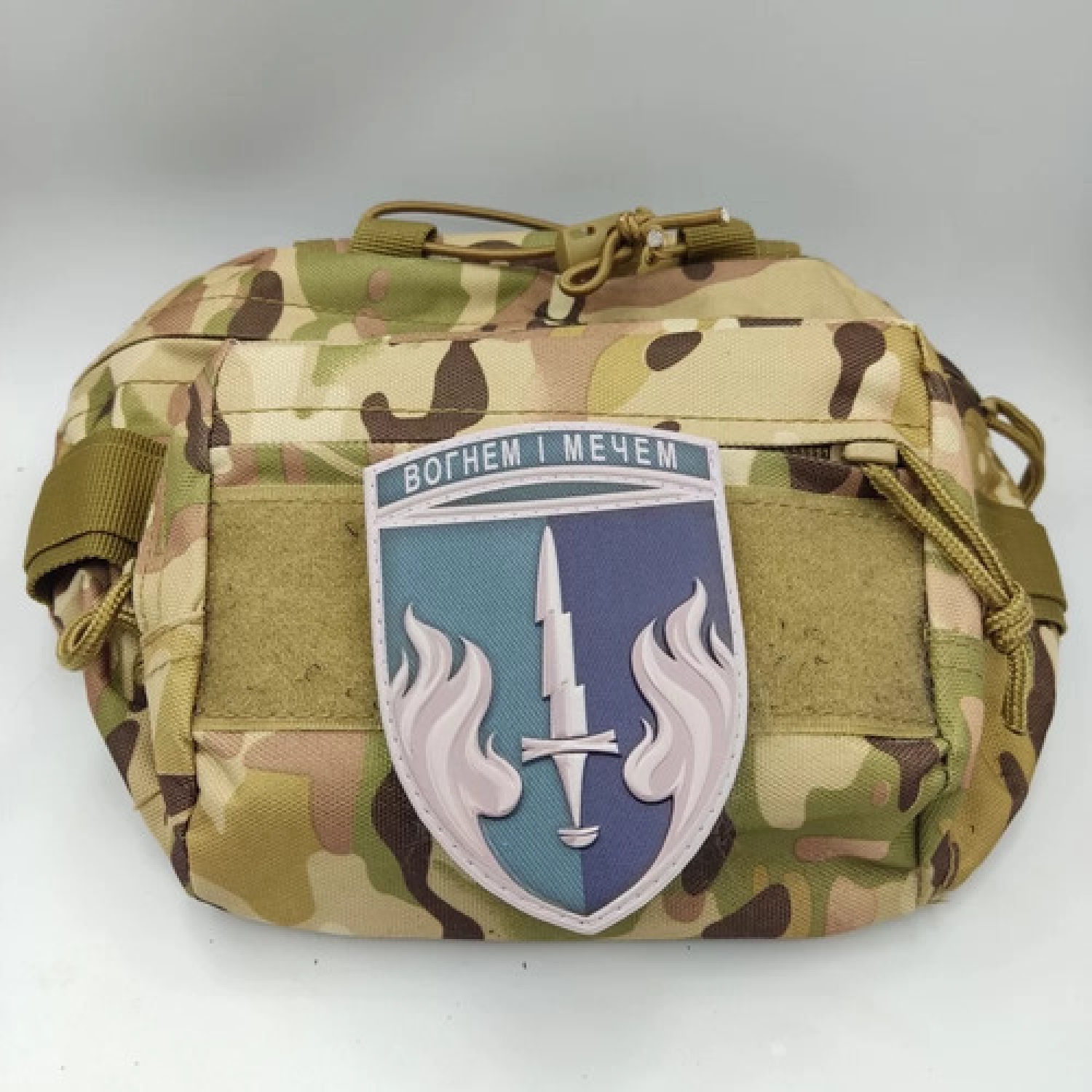 Шеврон 505 морпехов Огнем и мечом