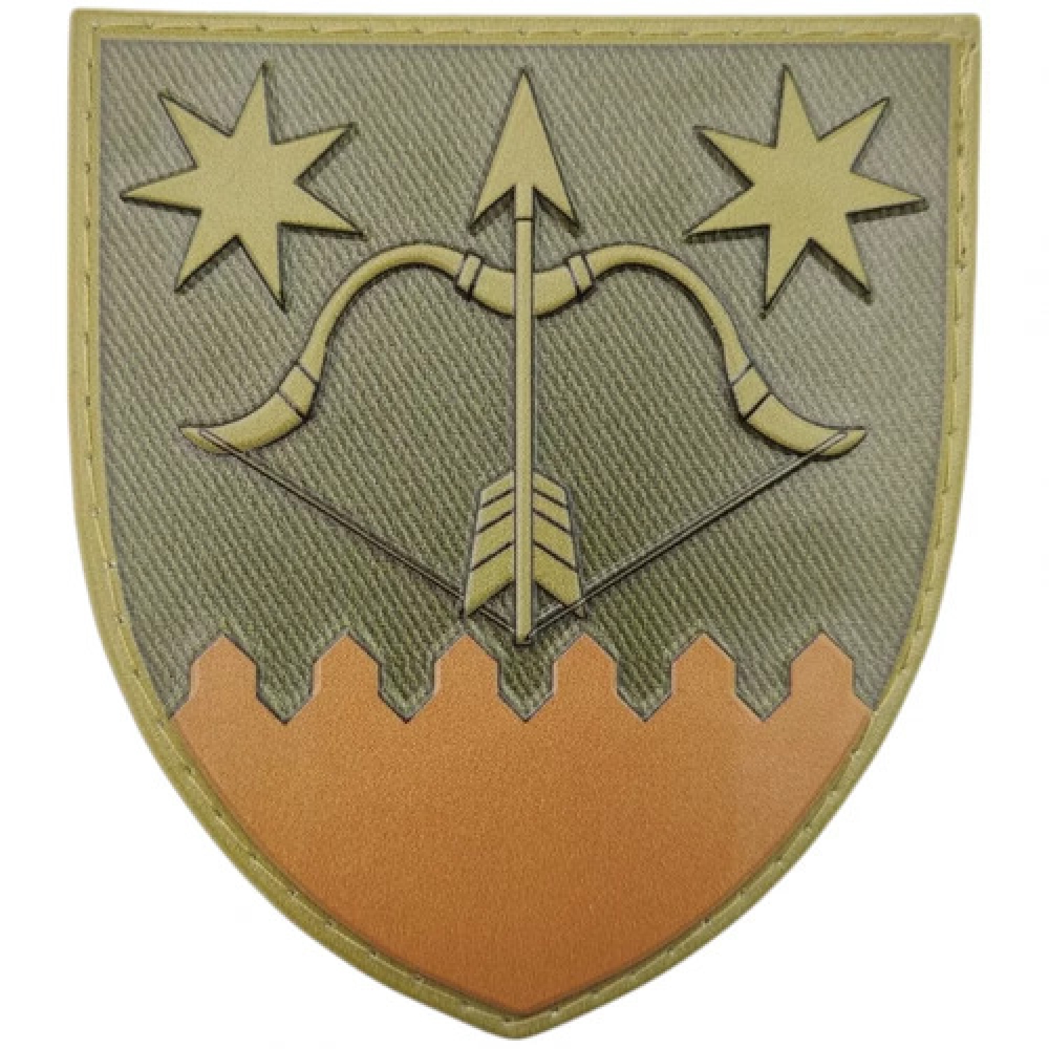 Шеврон ЗСУ 13 ОЗКБ олива