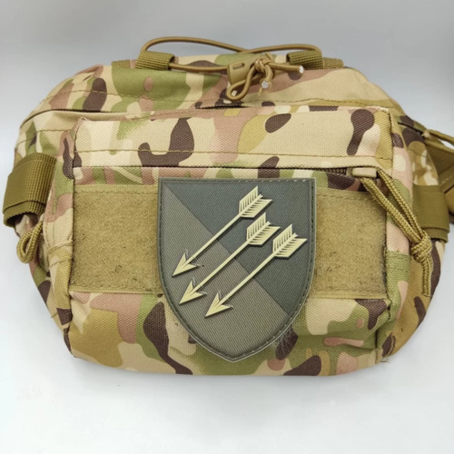 Шеврон ЗСУ 118 ОМБр олива