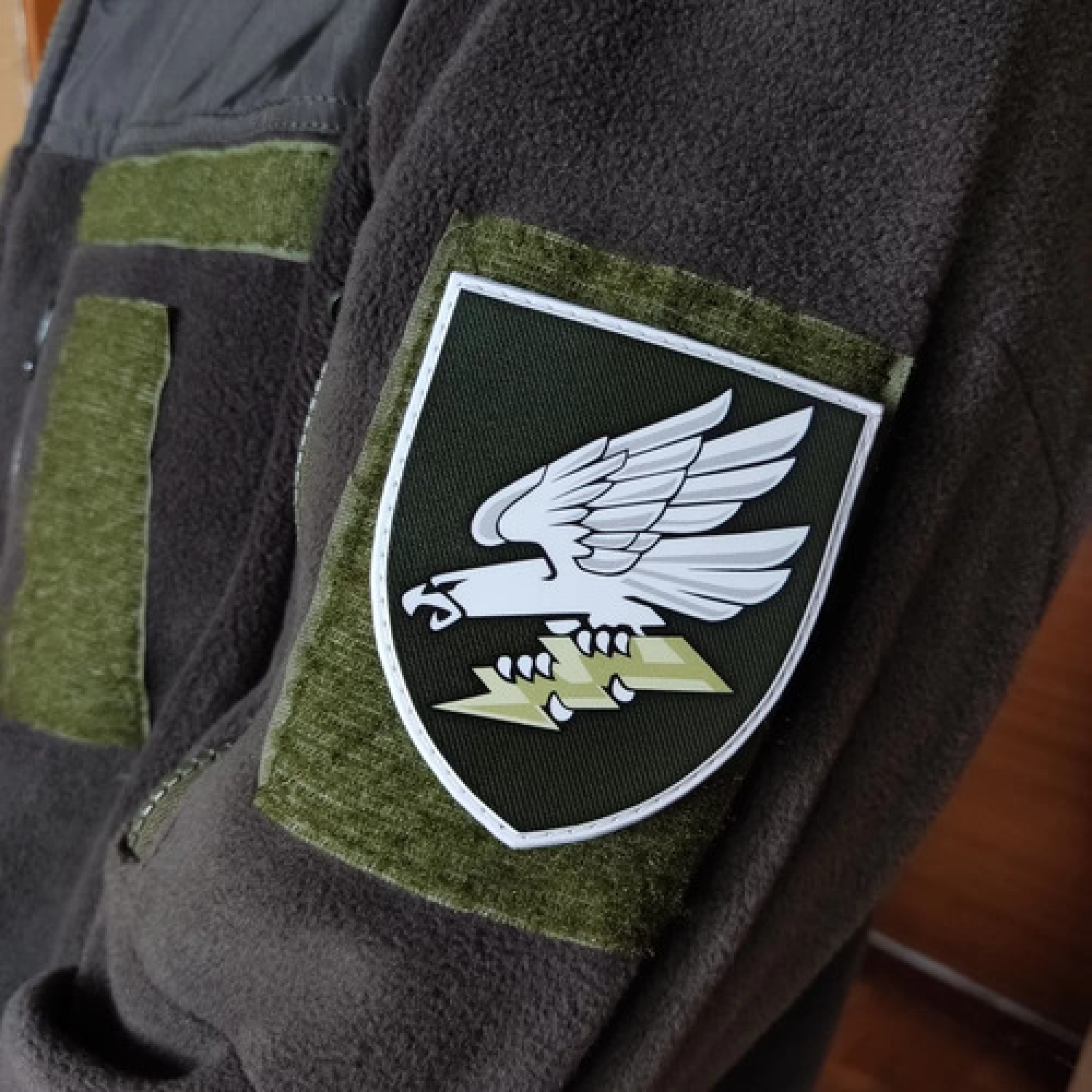 Шеврон ВСУ А4665 олива