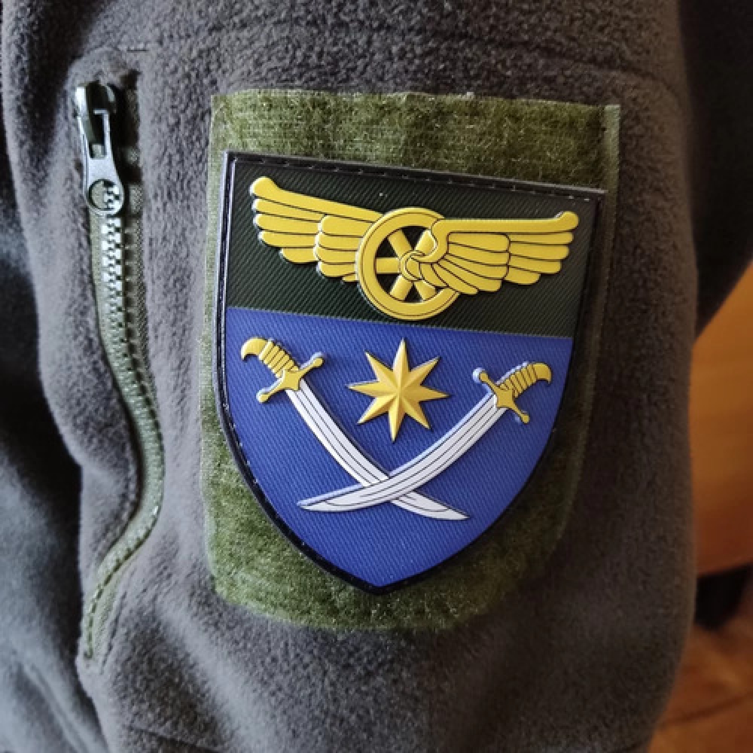 Шеврон ВСУ 756 полк охраны