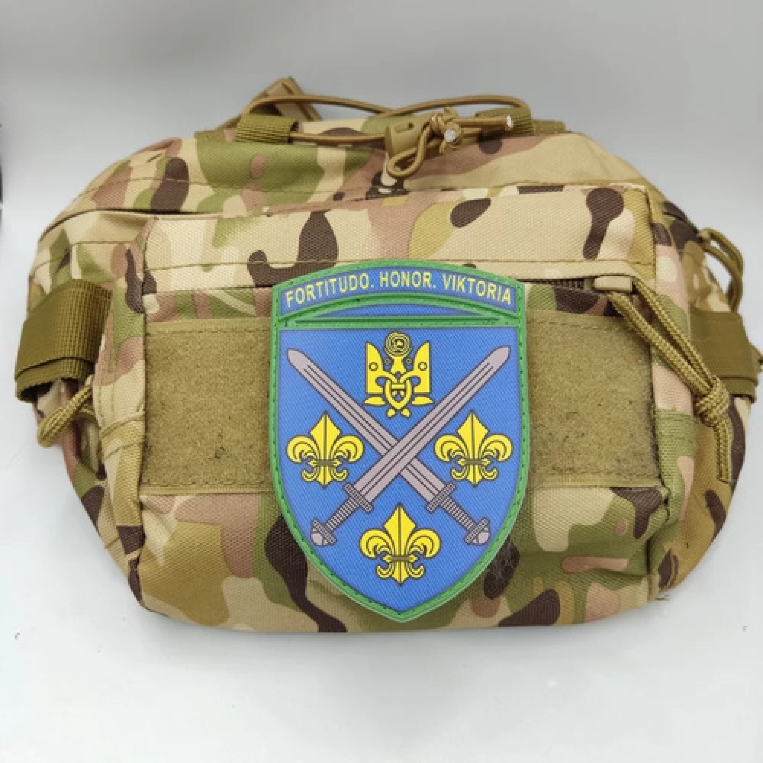 Шеврон ВСУ 155 ОМБр Fortitudo Honor Viktoria 2025