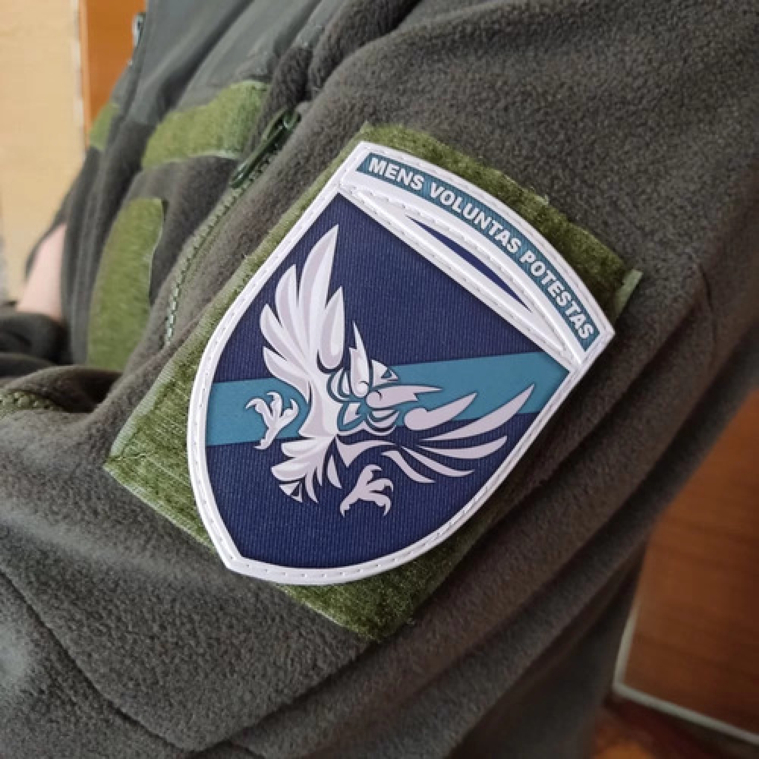 Шеврон ЗСУ МП А4768 Mens voluntas potestas