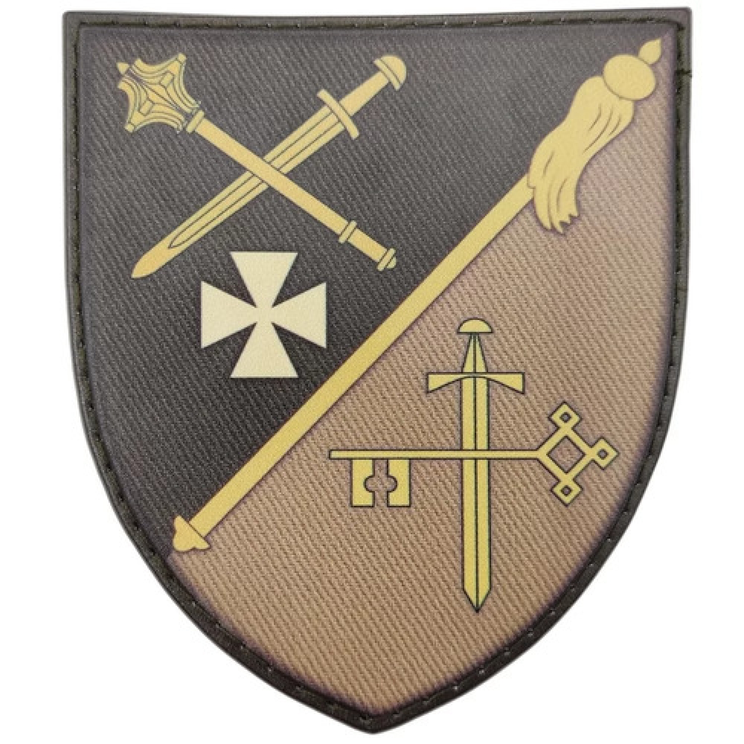 Шеврон ЗСУ Тернопільський обласний ТЦК СП Січових Стрільців олива