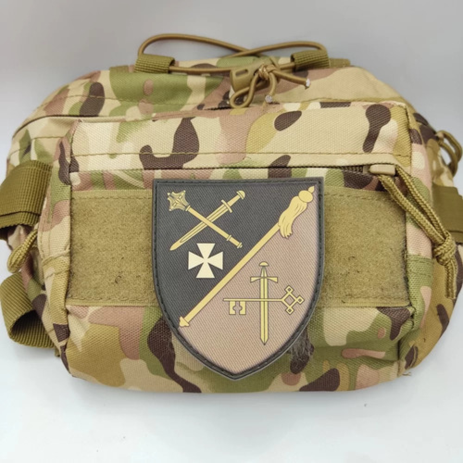 Шеврон ЗСУ Тернопільський обласний ТЦК СП Січових Стрільців олива