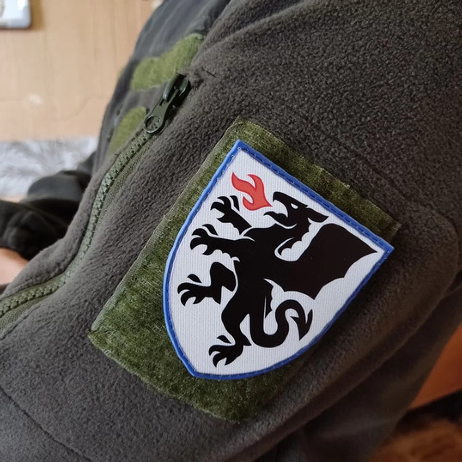 Шеврон ВСУ 7 тактической авиационной бригады имени Петра Франко Воздушных Сил