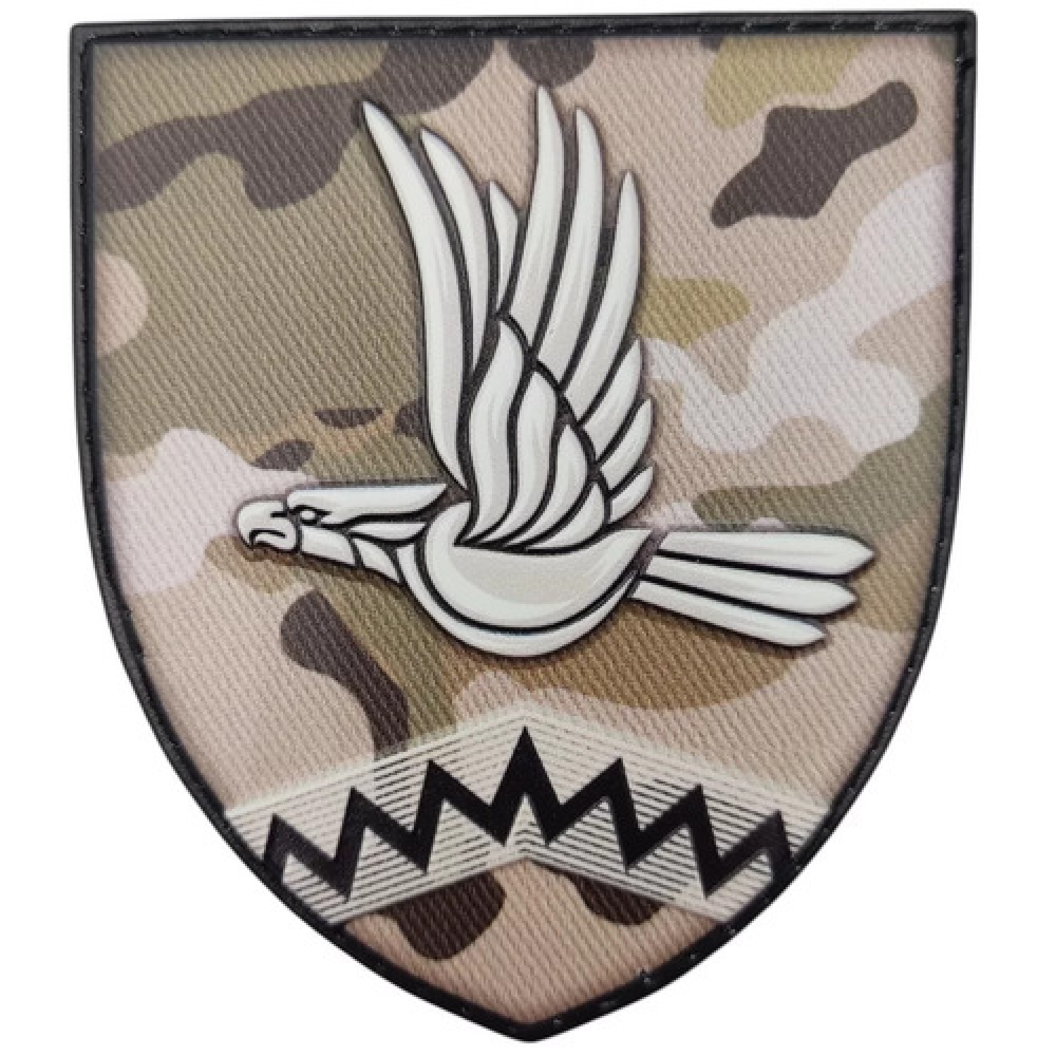 Шеврон ЗСУ 10 ОШБ у складі 59 Окремої штурмової бригади безпілотних систем мультикам