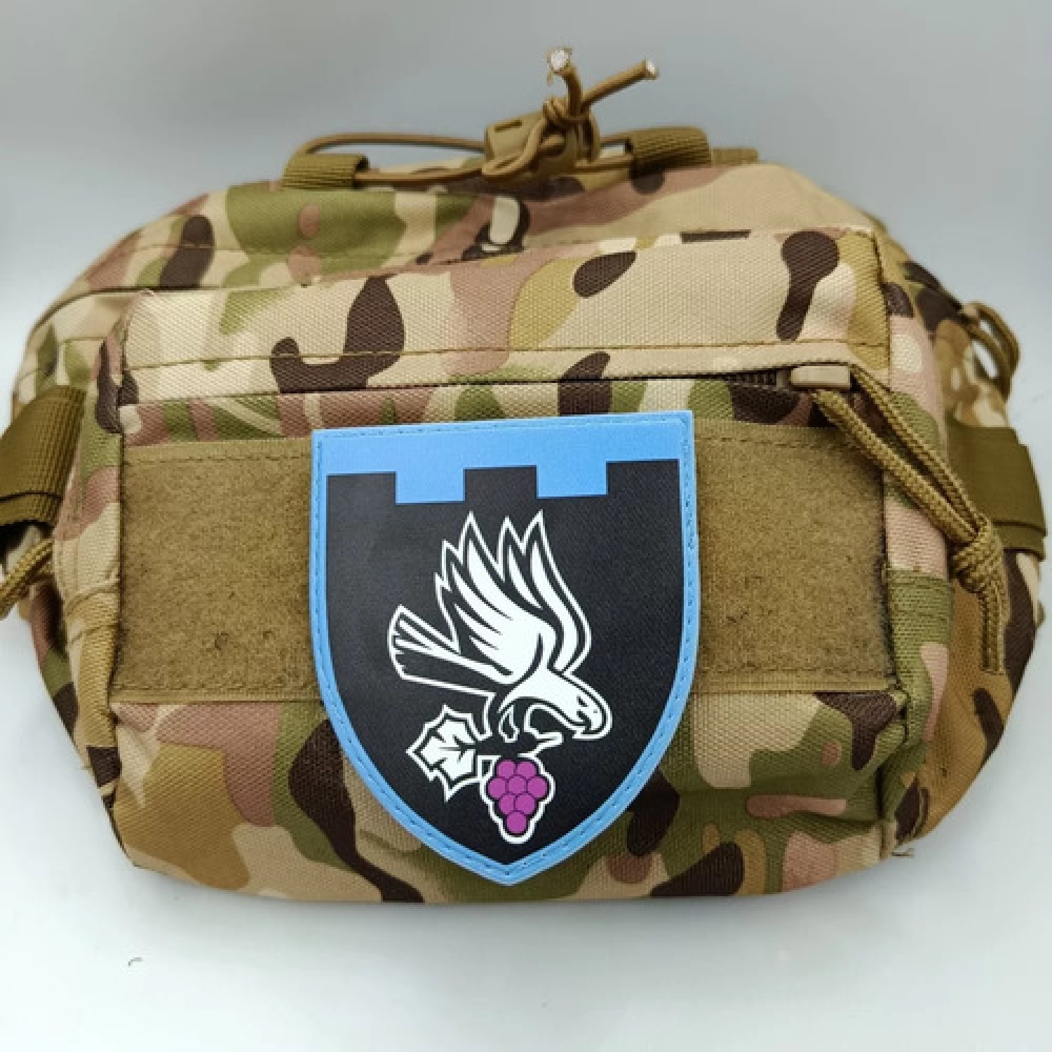 Шеврон ТрО 122 окремий батальйон територіальної оборони