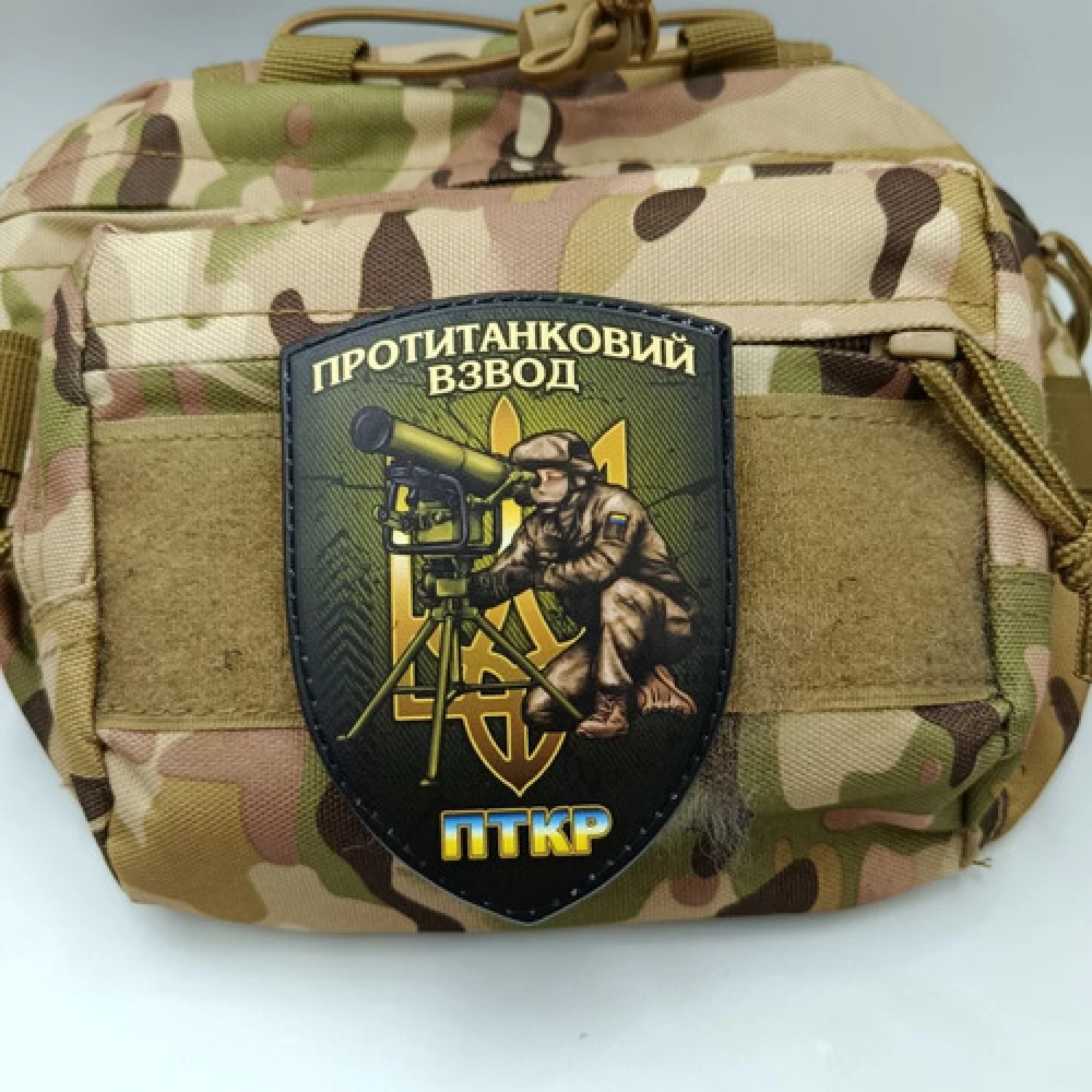 Шеврон Противотанковый взвод олива