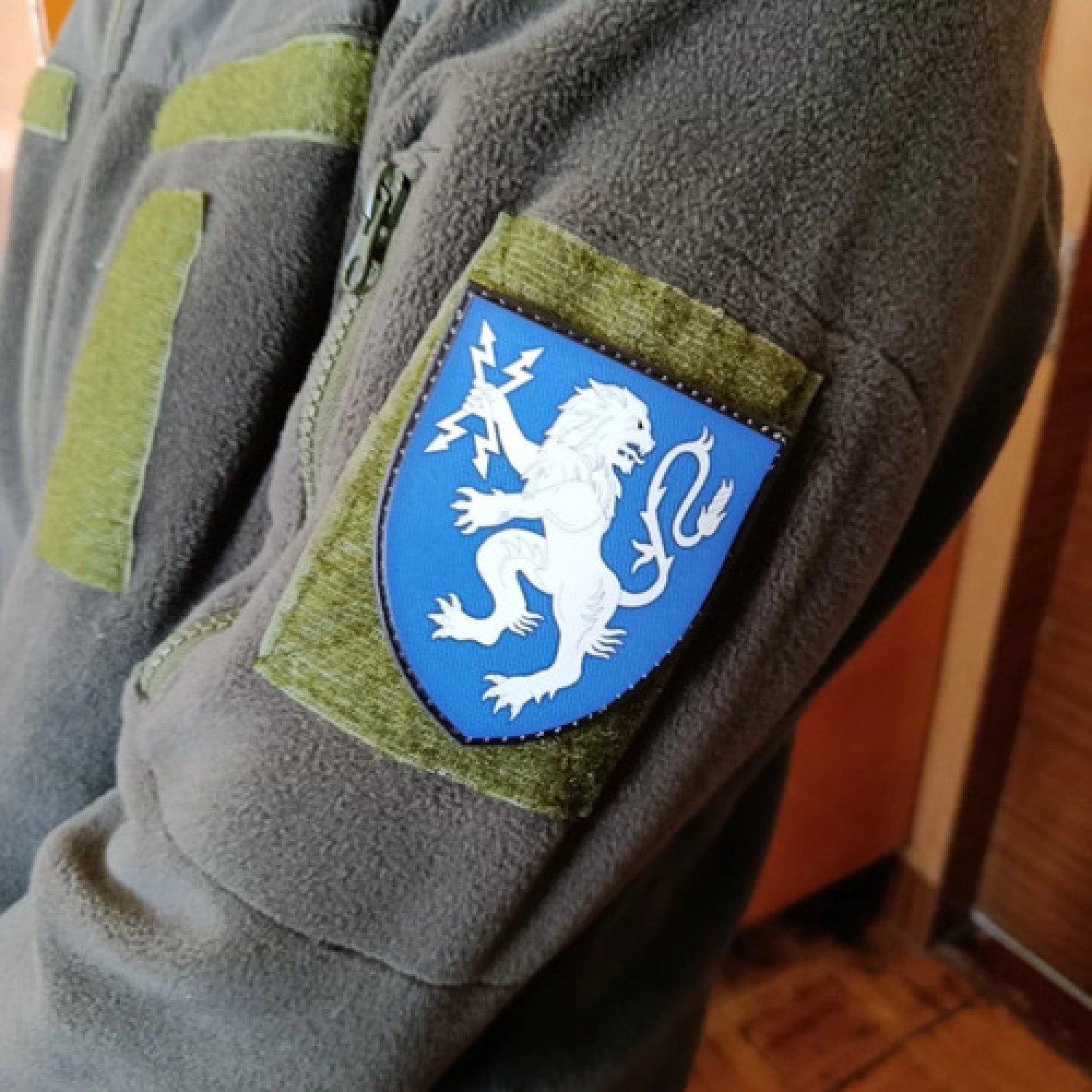 Шеврон ЗСУ 121 окремий полк зв'язку