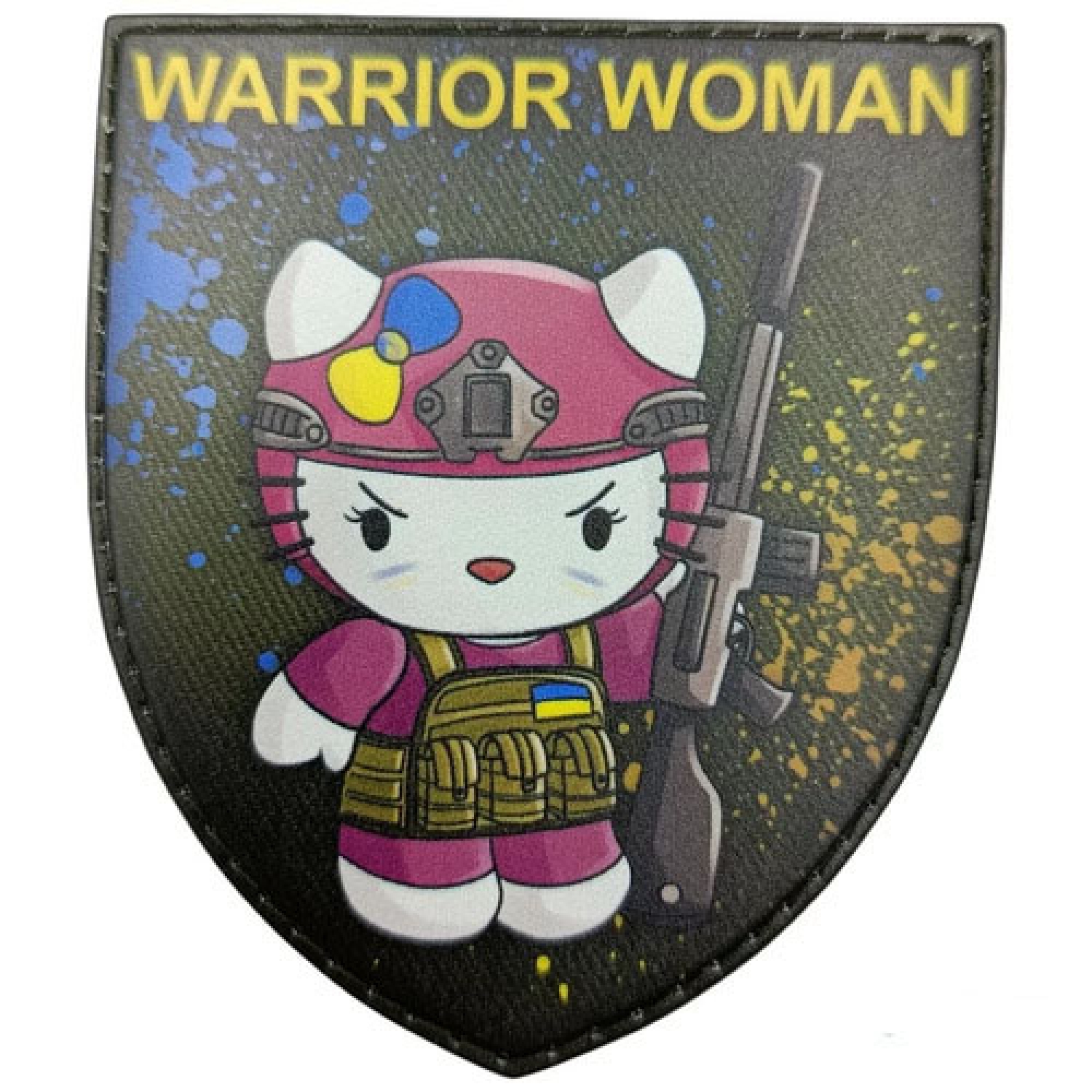 Шеврон Warrior woman