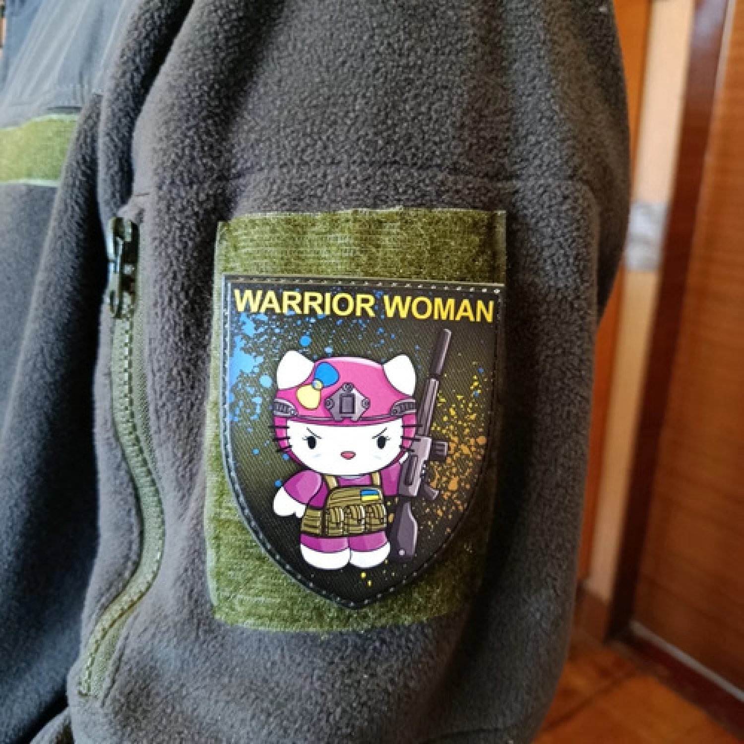 Шеврон Warrior woman