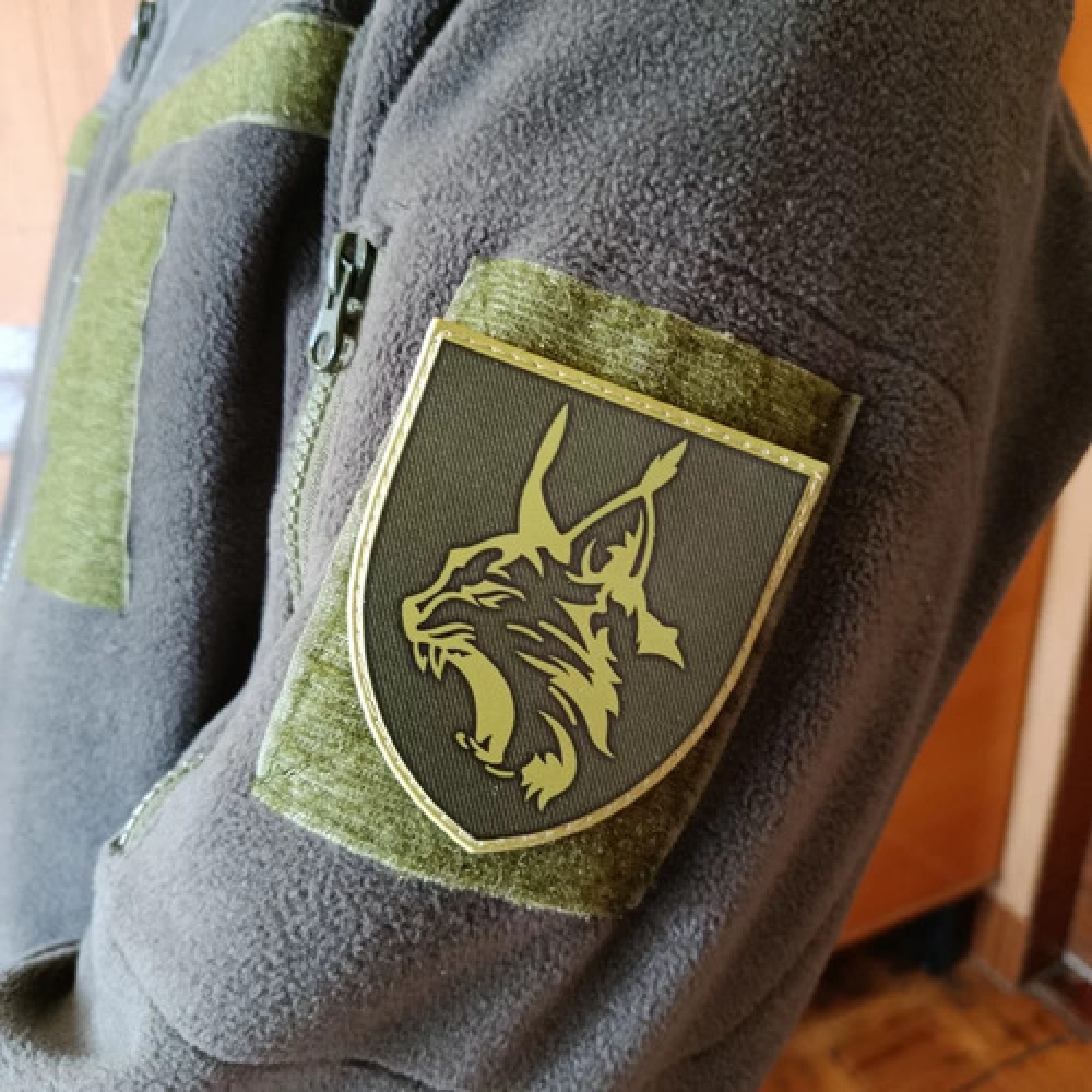 Шеврон ЗСУ Рись олива