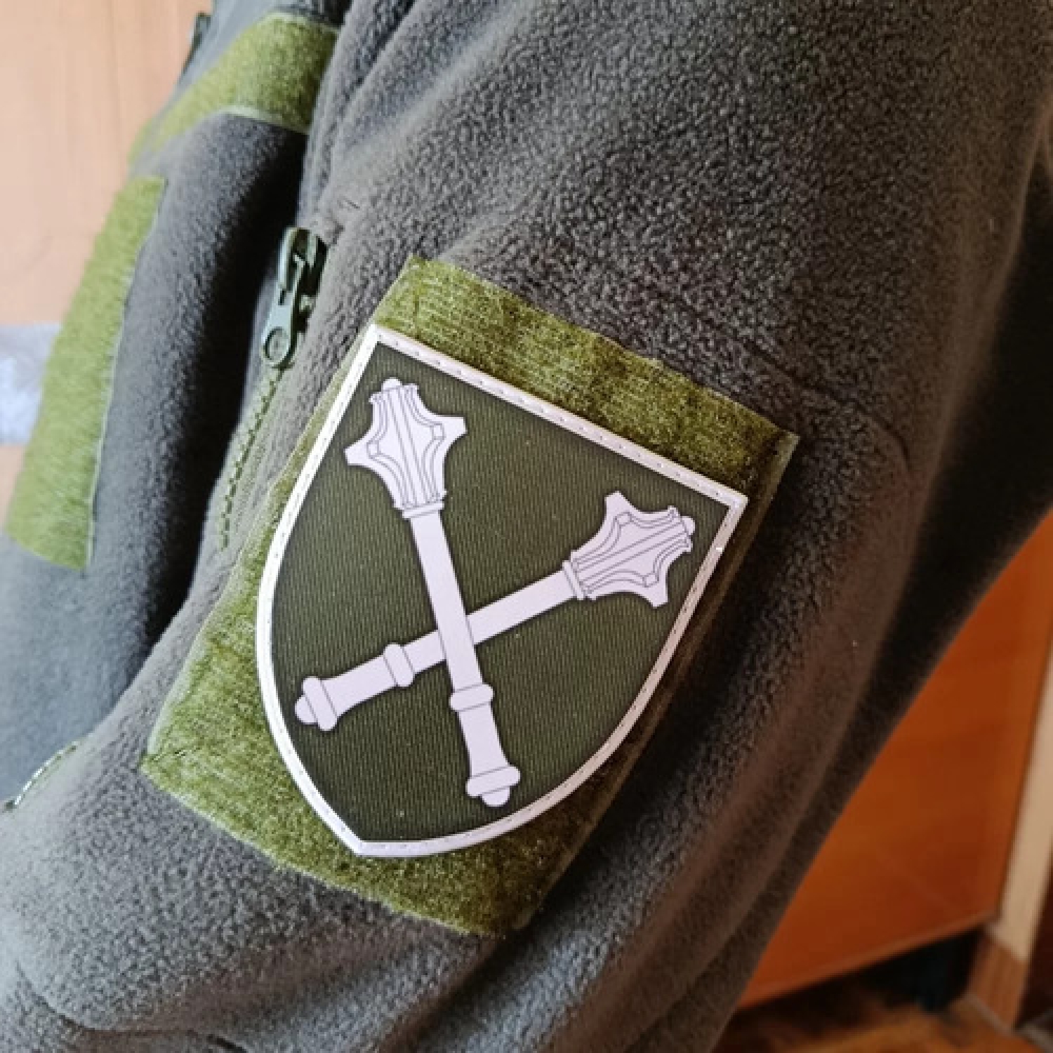 Шеврон ЗСУ Генеральний штаб темна олива