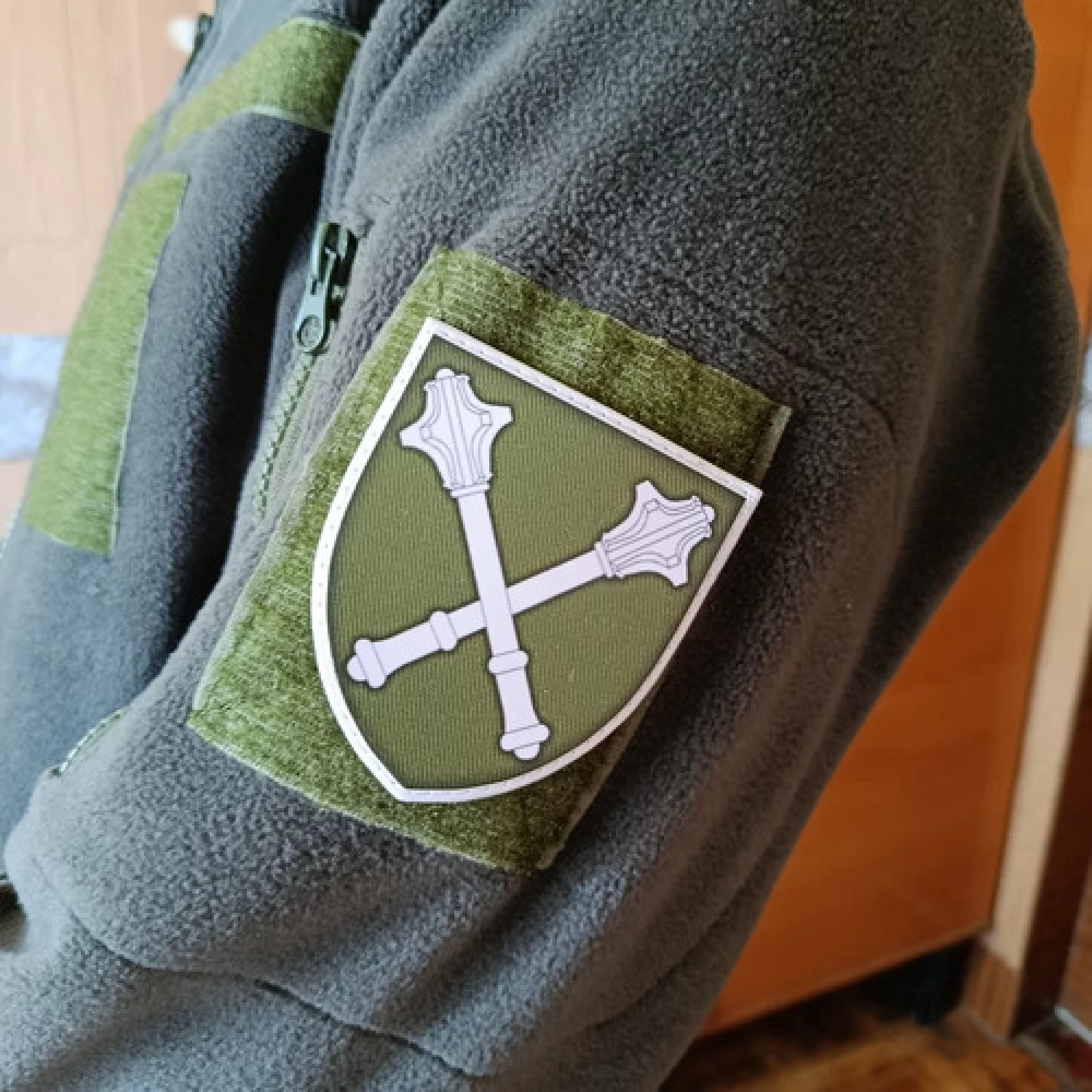 Шеврон ЗСУ Генеральний штаб олива