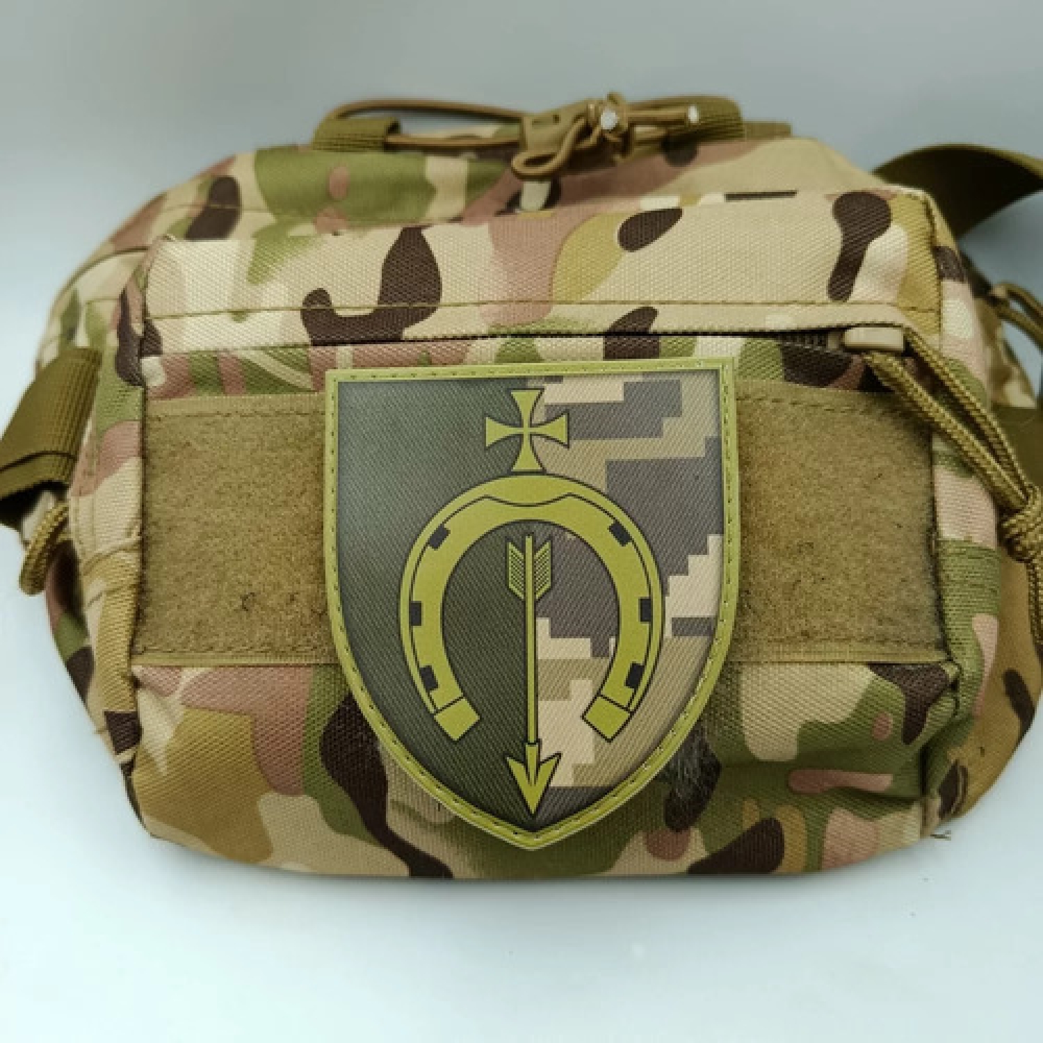 Шеврон ЗСУ 154 ОМБр 2025 рік піксель