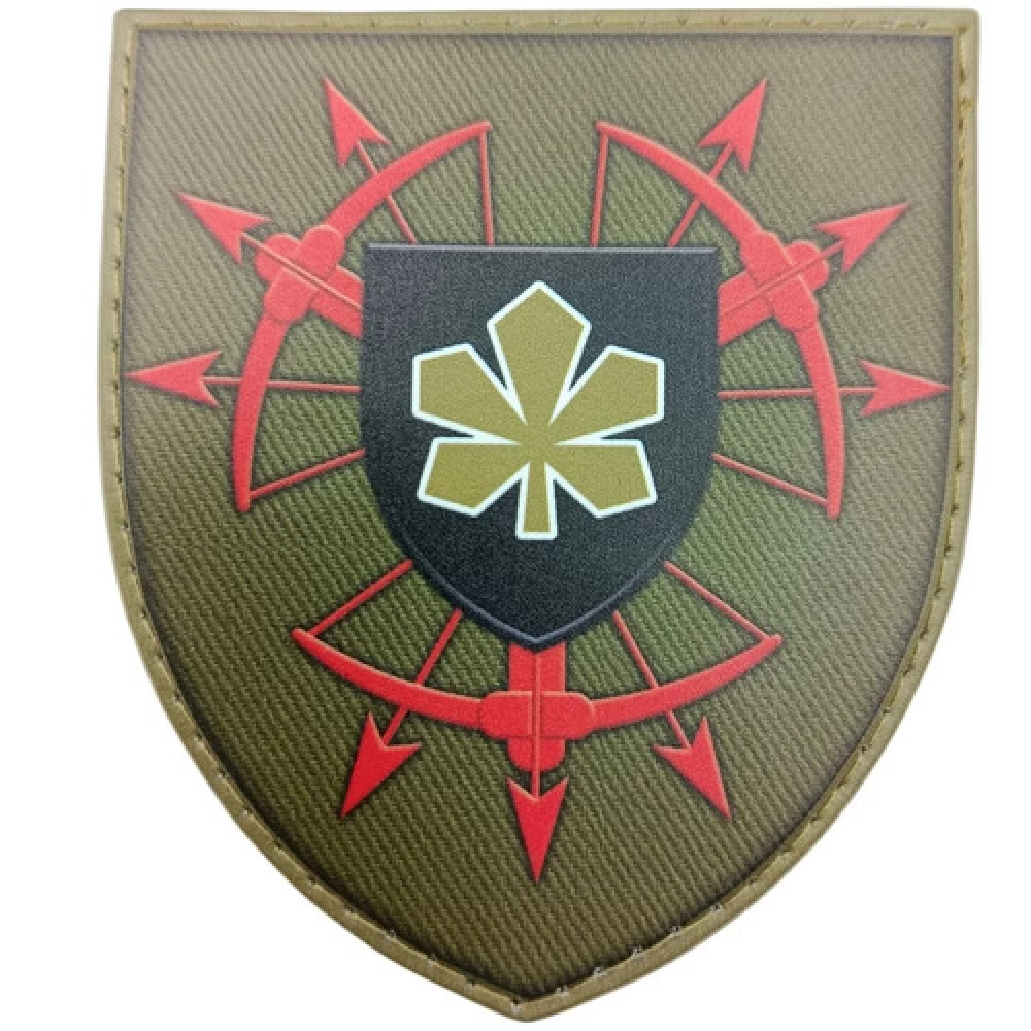 Шеврон ЗСУ Угрупування сил і засобів ППО міста Київ (УСіЗ ППО К)