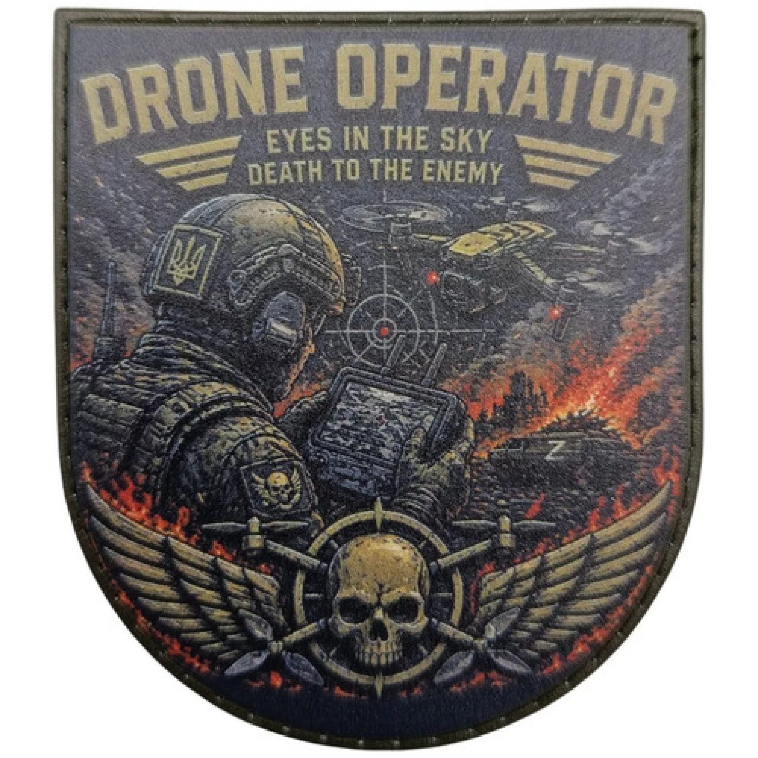 Шеврон Drone operator