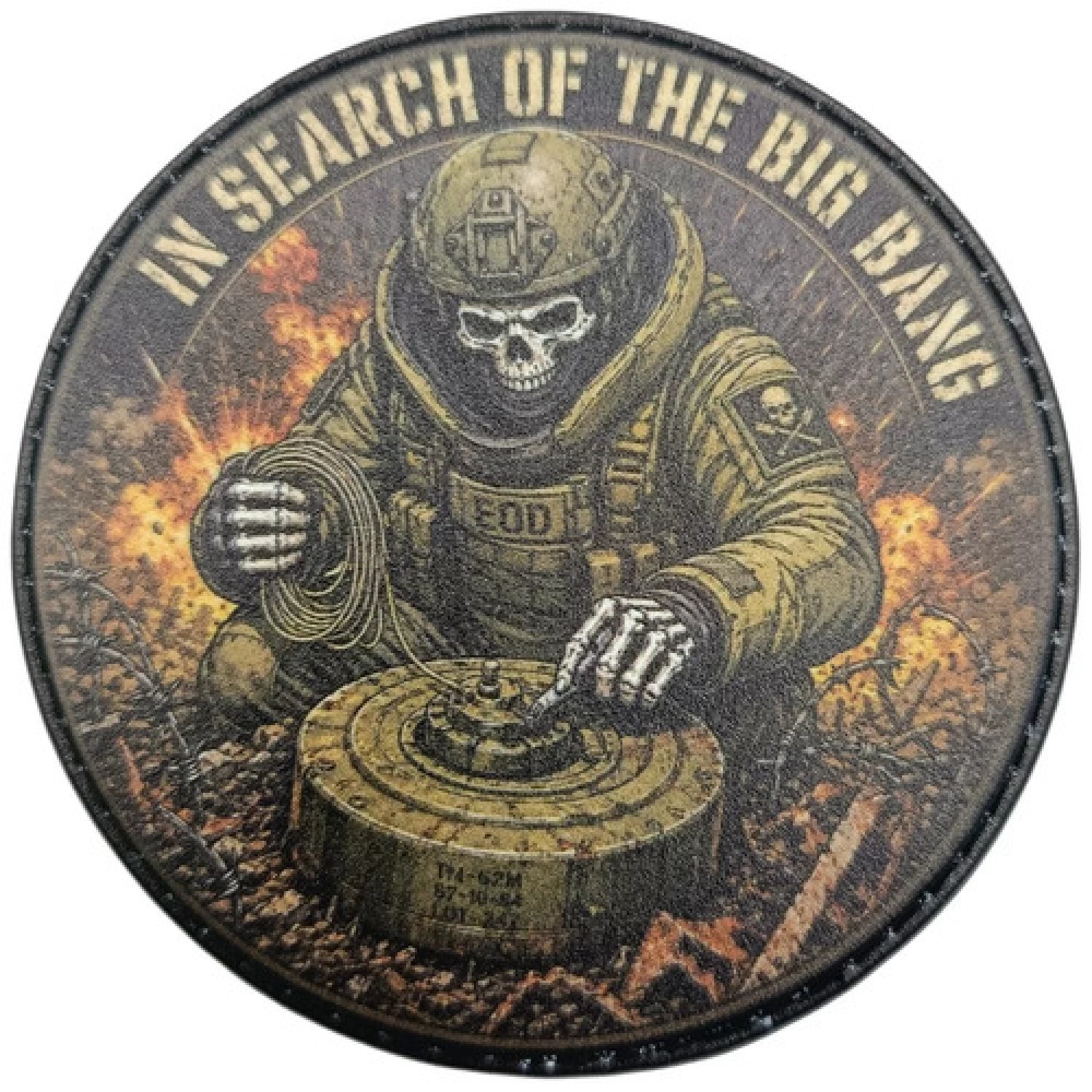 Шеврон сапер In search of the Big Bang