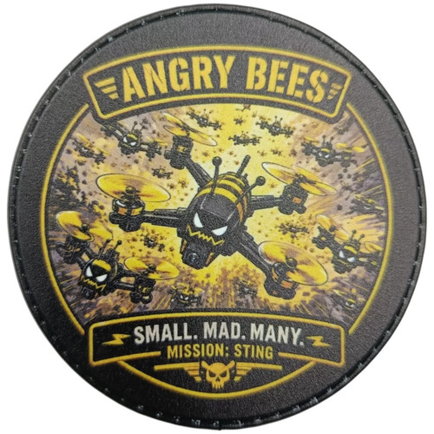 Шеврон Angry bees