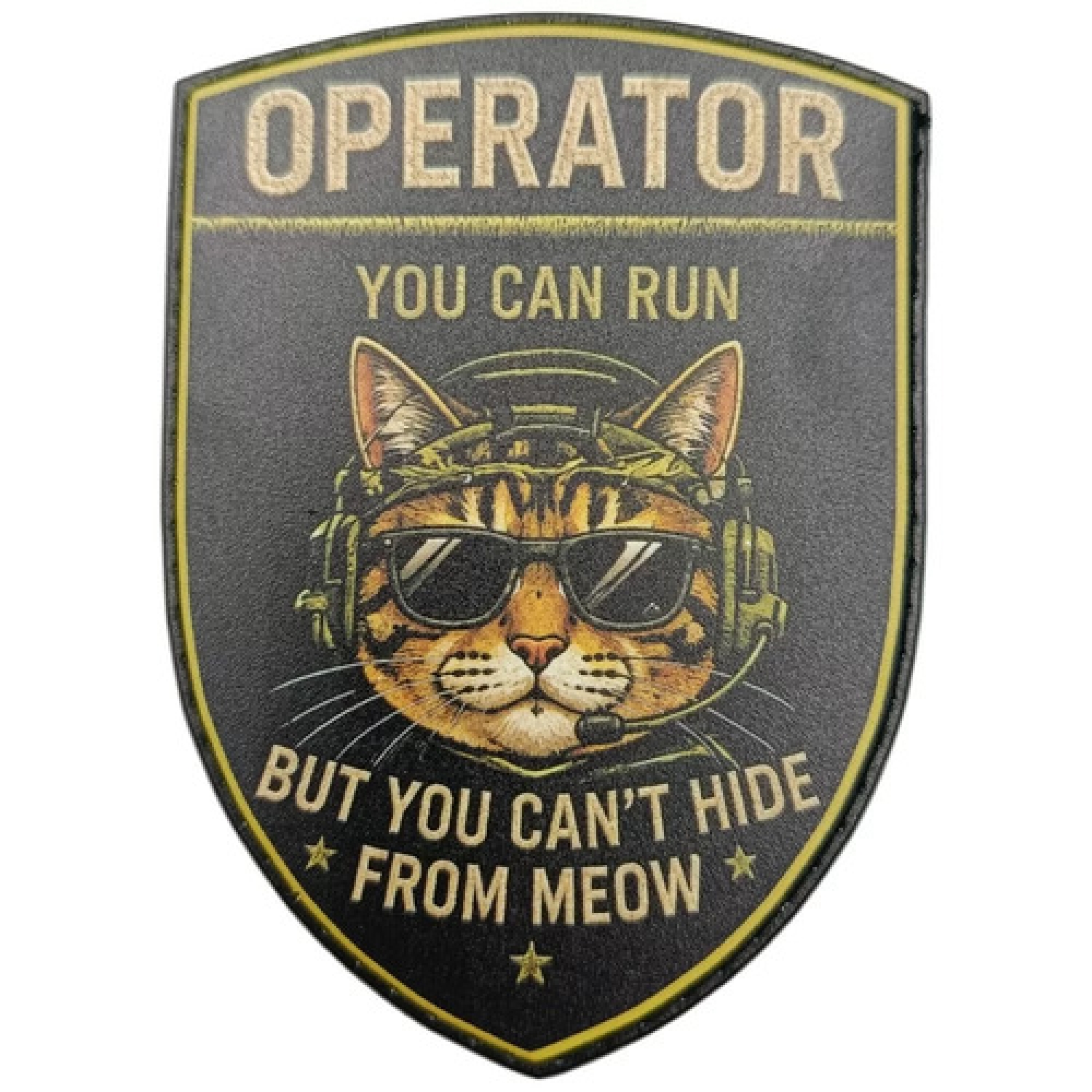 Шеврон You can run but you can`t hide