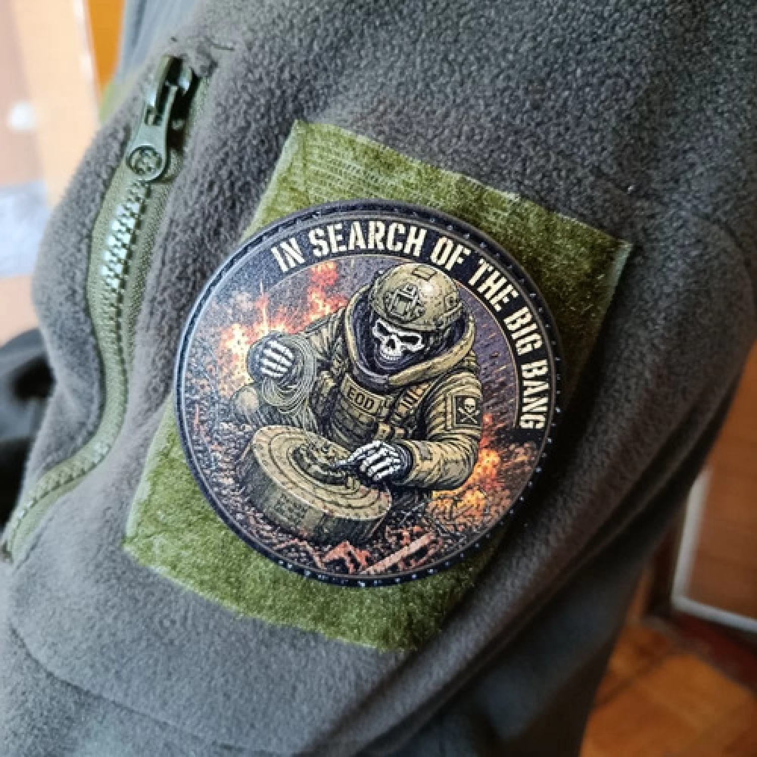 Шеврон сапер In search of the Big Bang