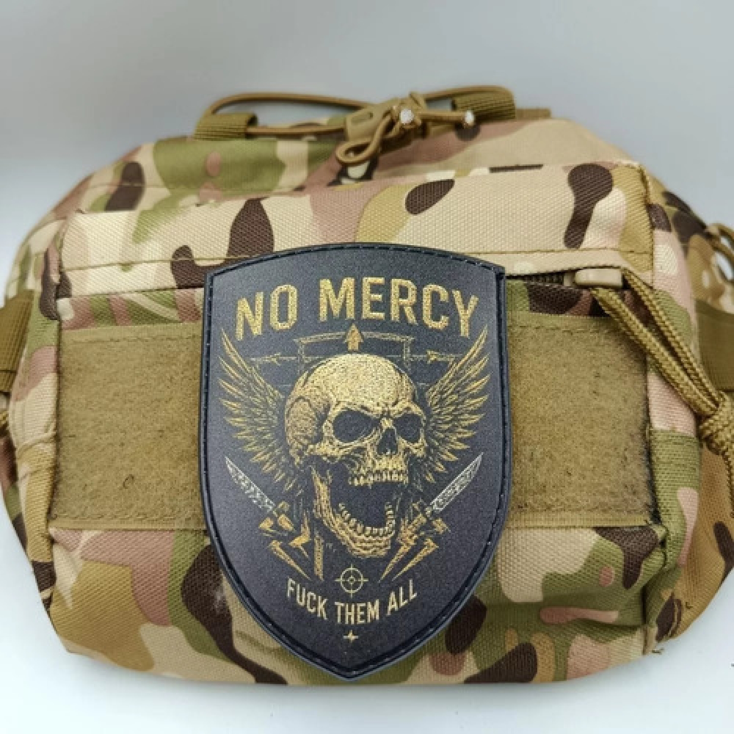 Шеврон No mercy Fuck them all