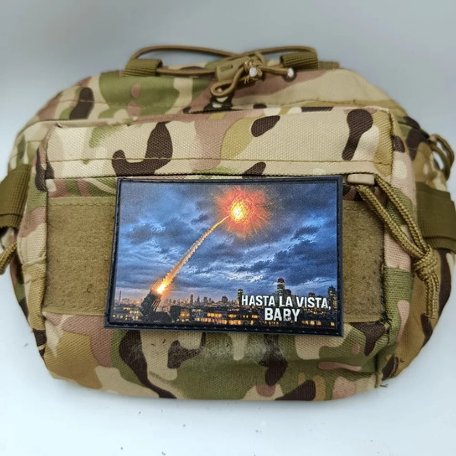Патч Hasta la vista, baby снаряд