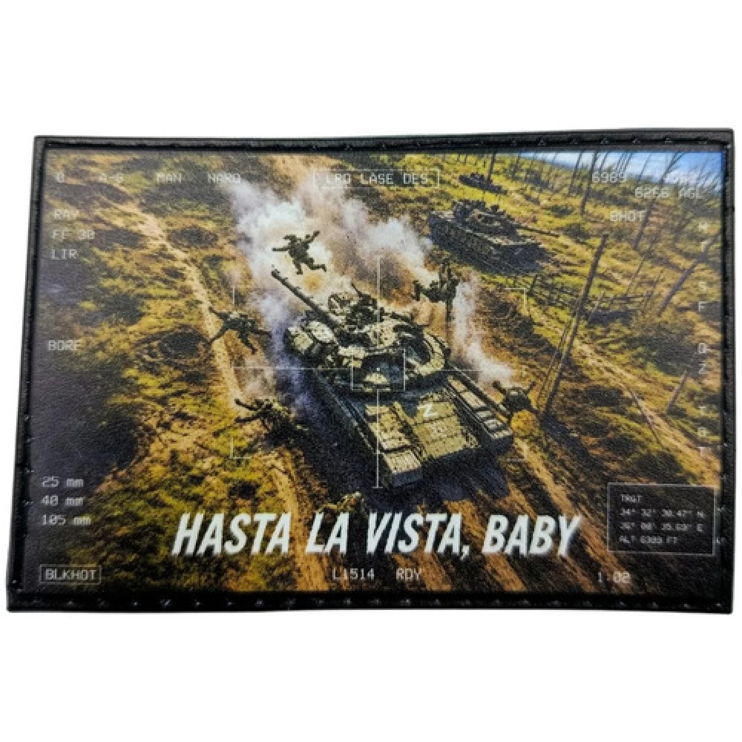 Патч Hasta la vista, baby