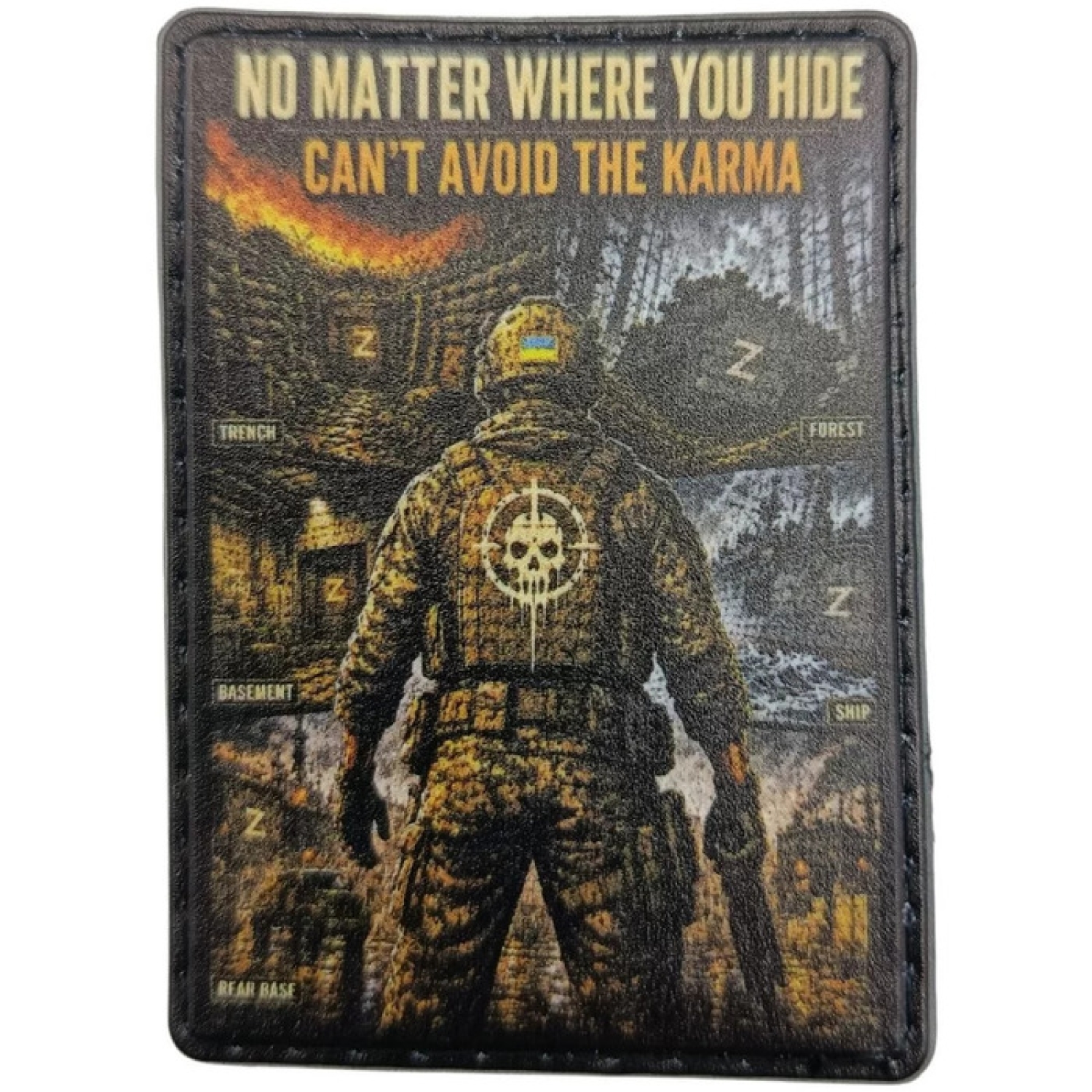 Шеврон No matter where you hide