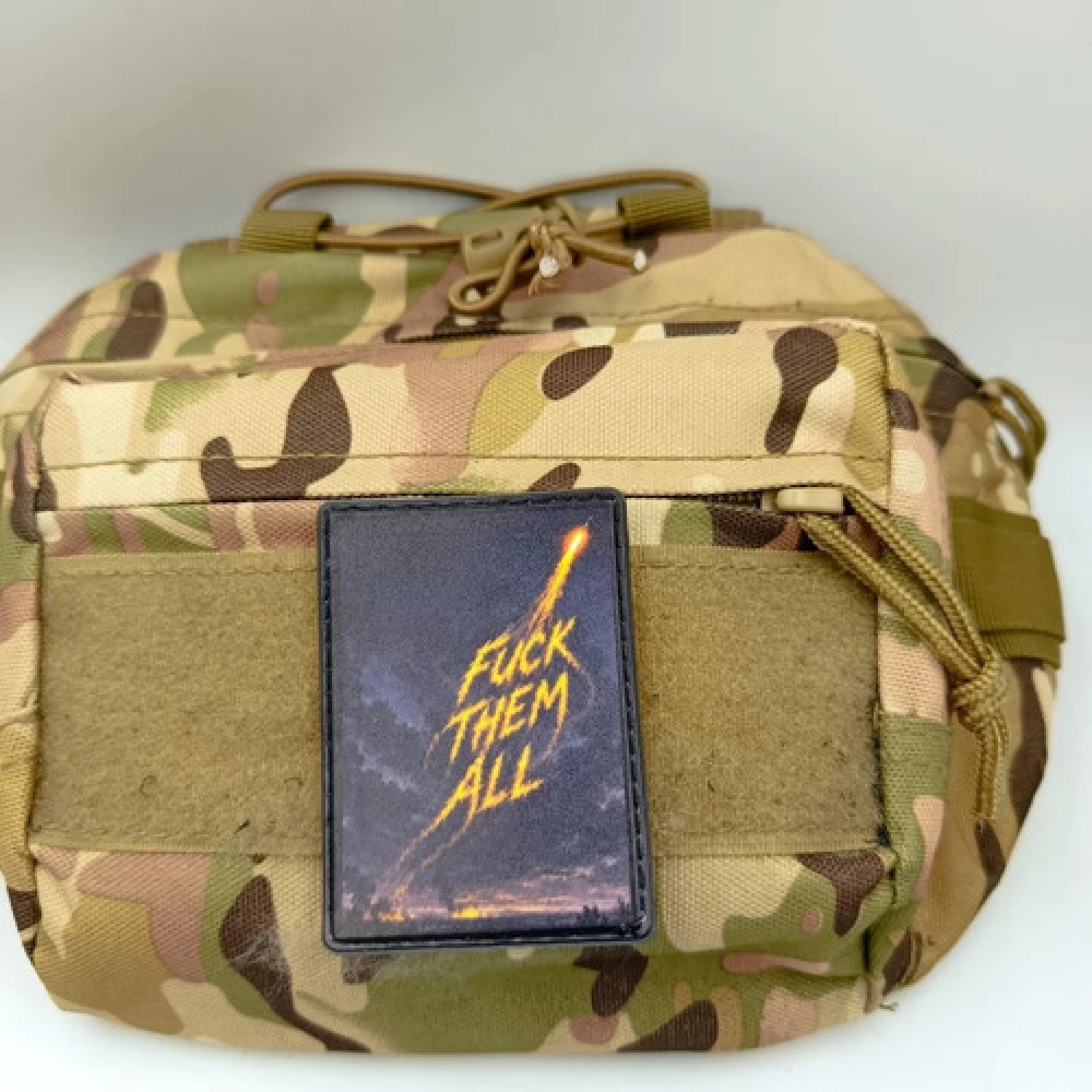 Шеврон Fuck them all снаряд