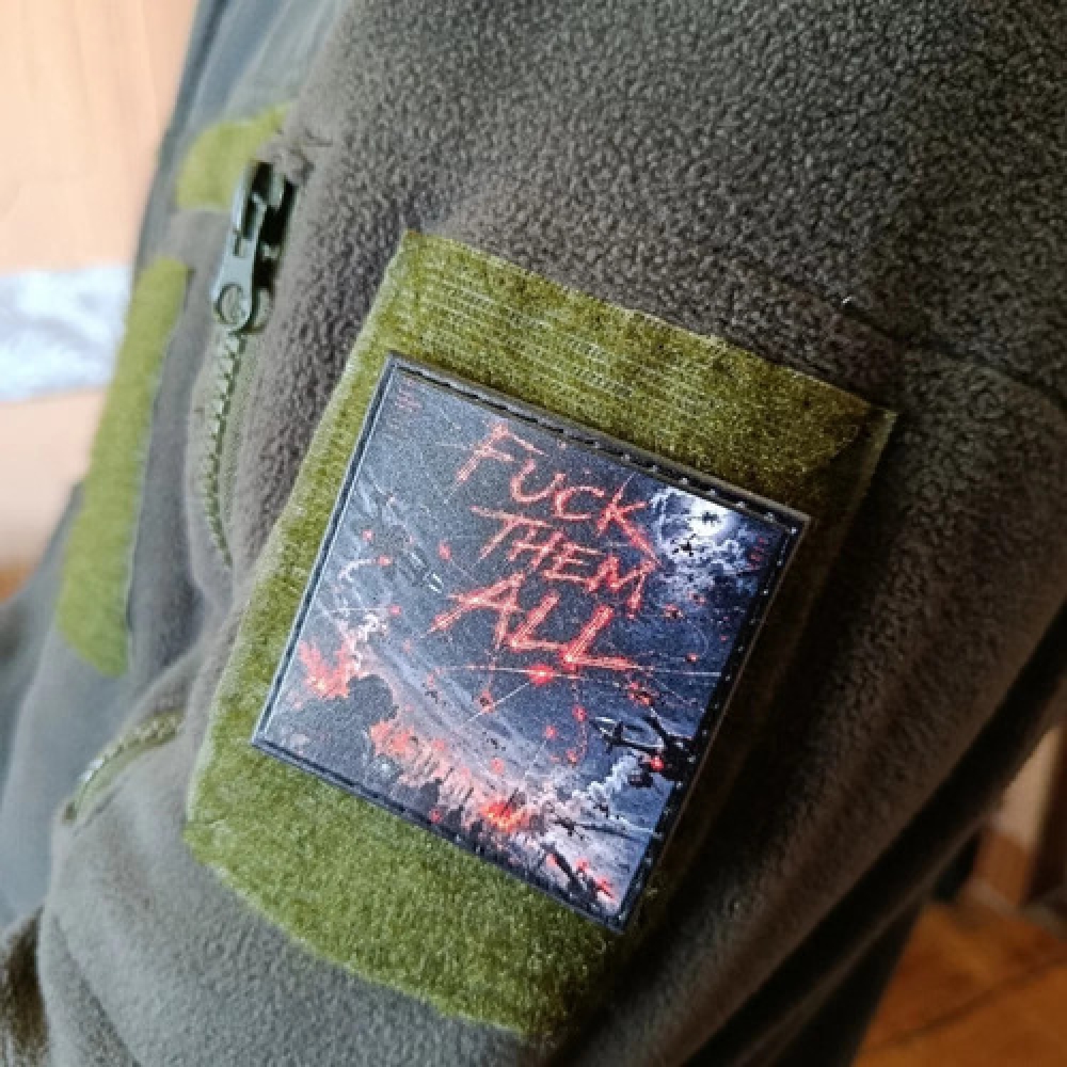 Шеврон Fuck them all 2