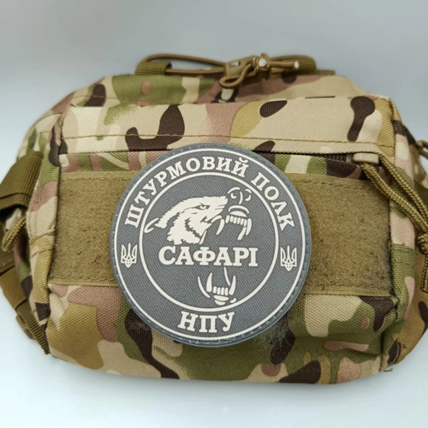Шеврон НПУ Штурмовий полк «Сафарі»