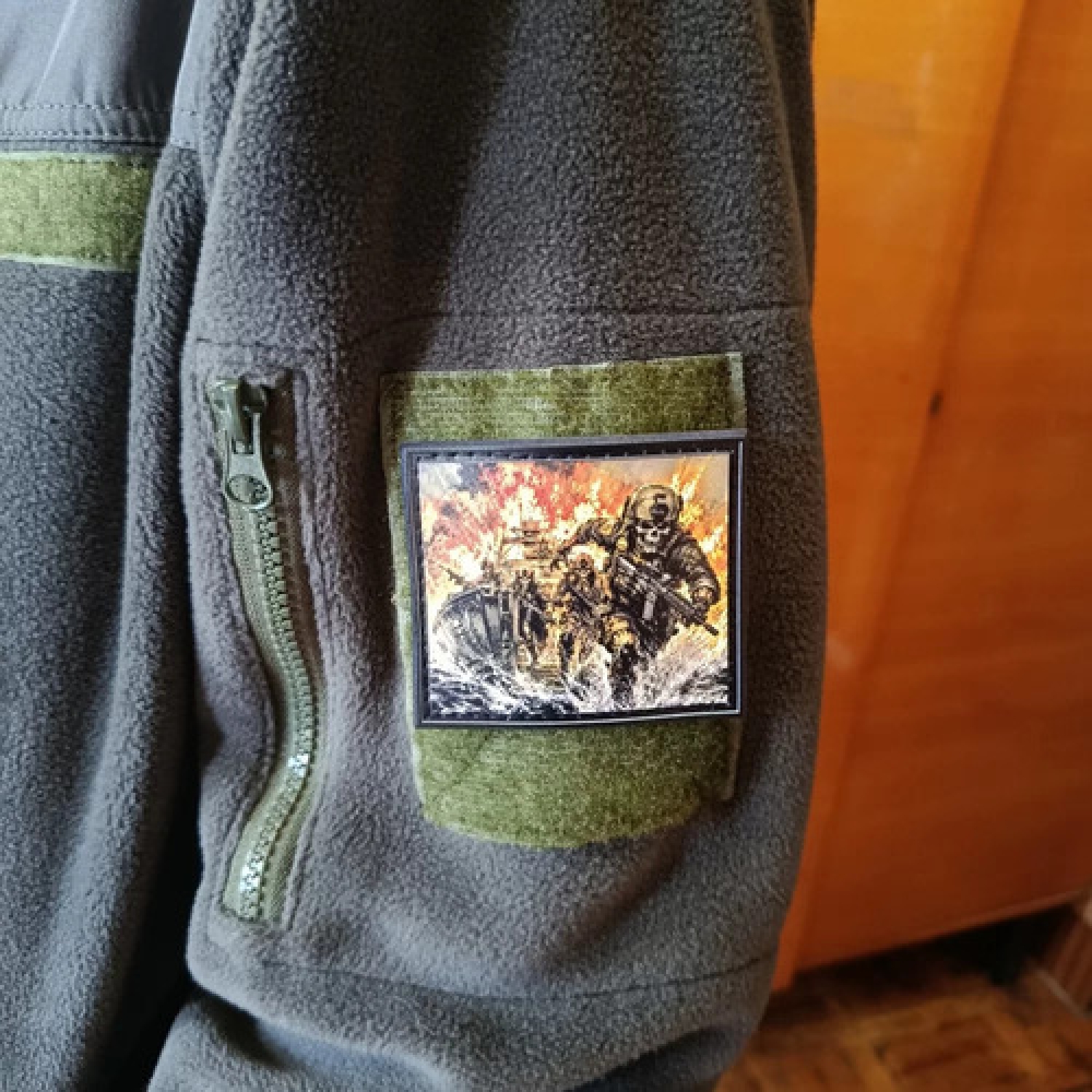 Шеврон Сквозь огонь