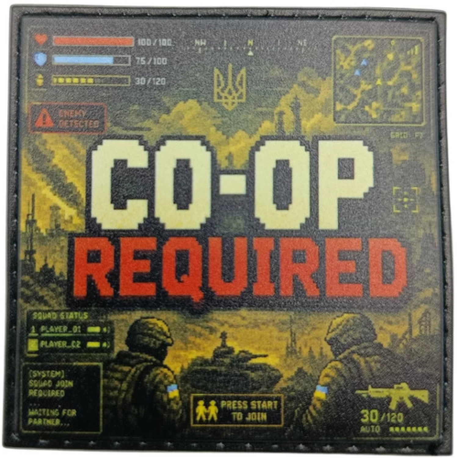 Шеврон CO-OP required