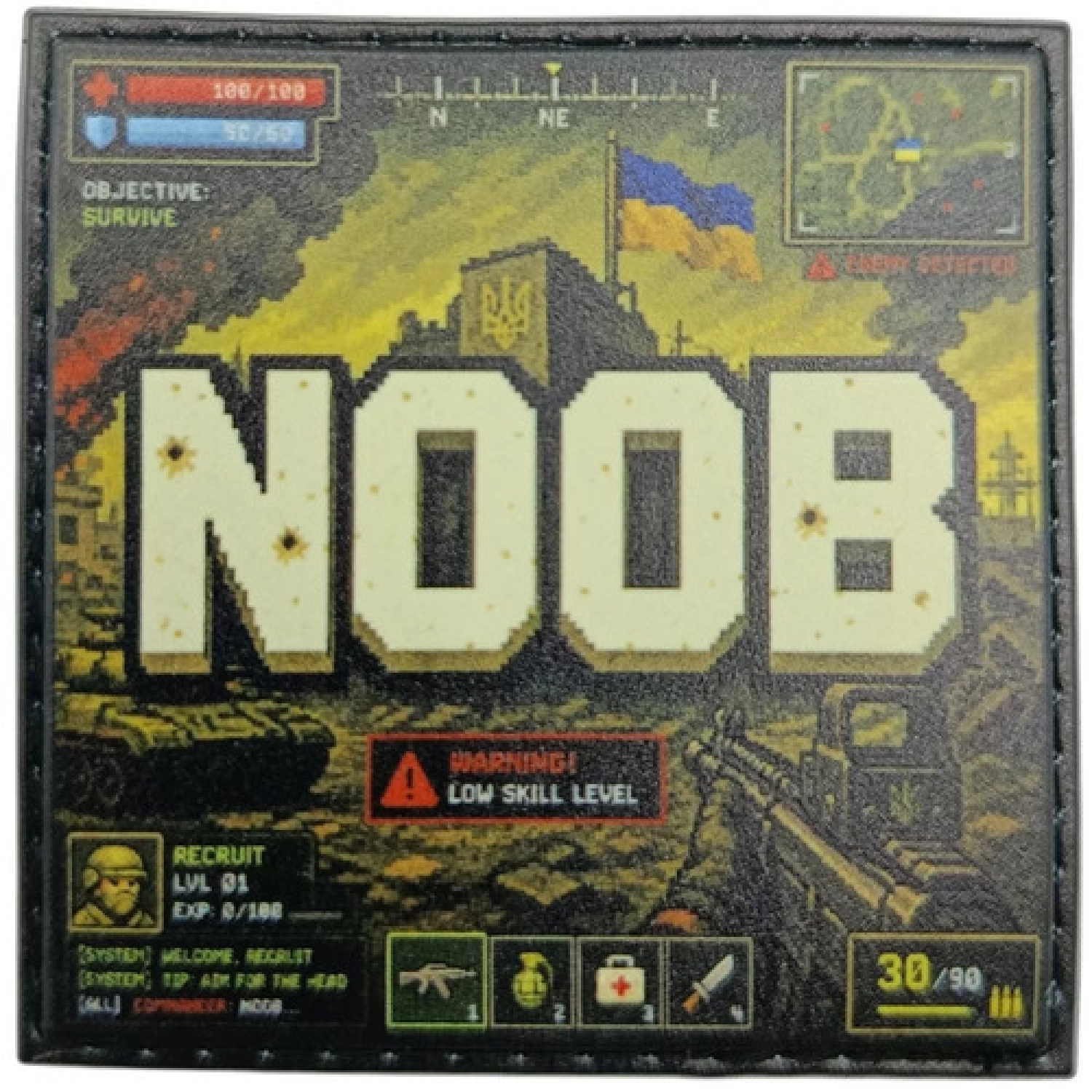 Шеврон Noob