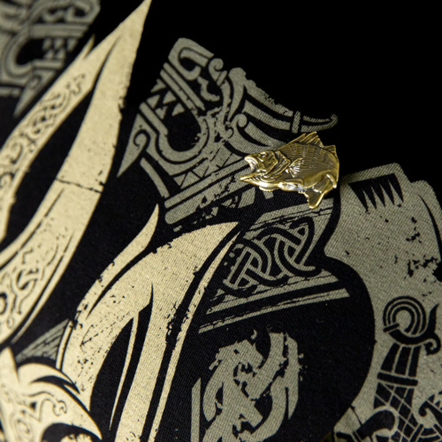 Значок пин "Окунь"